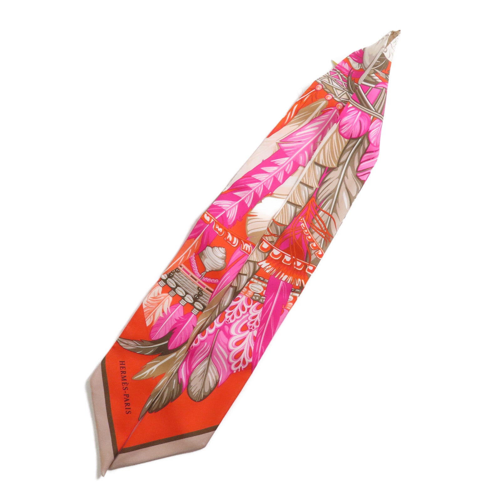 HERMES 【激減優惠】絲質Twilly絲巾