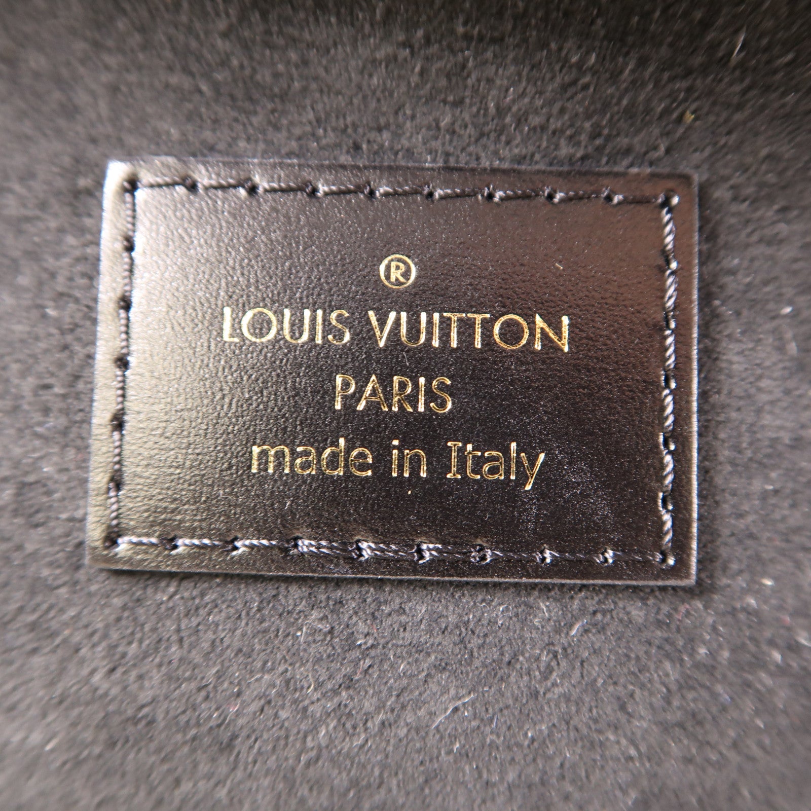 LOUIS VUITTON Monogram Reverse Vanity Chain Pouch金扣手挽肩背兩用袋