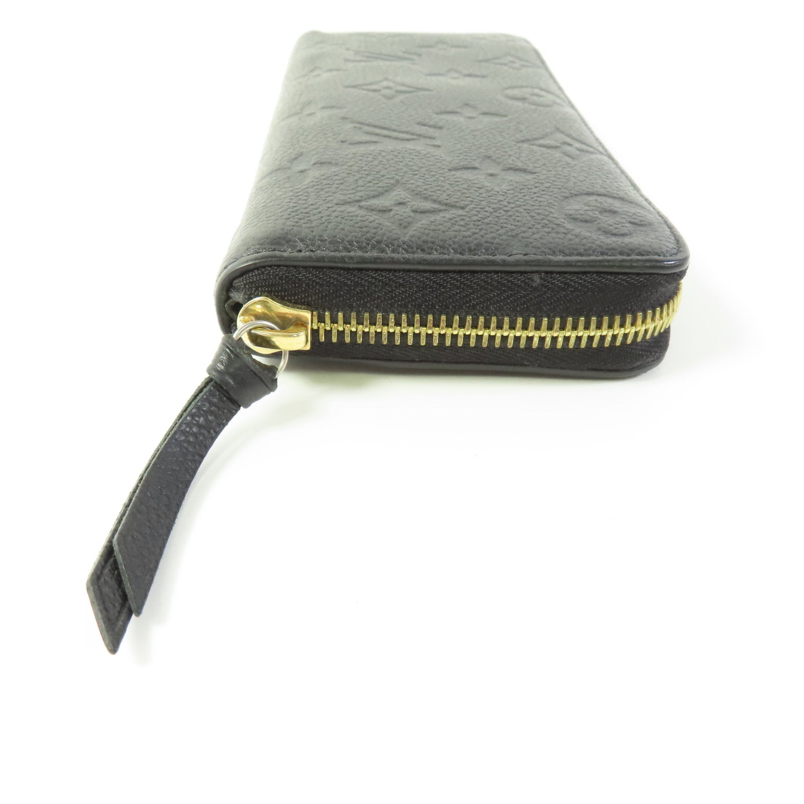 LOUIS VUITTON Monogram Empreinte Clemence Long Wallet金扣長錢包