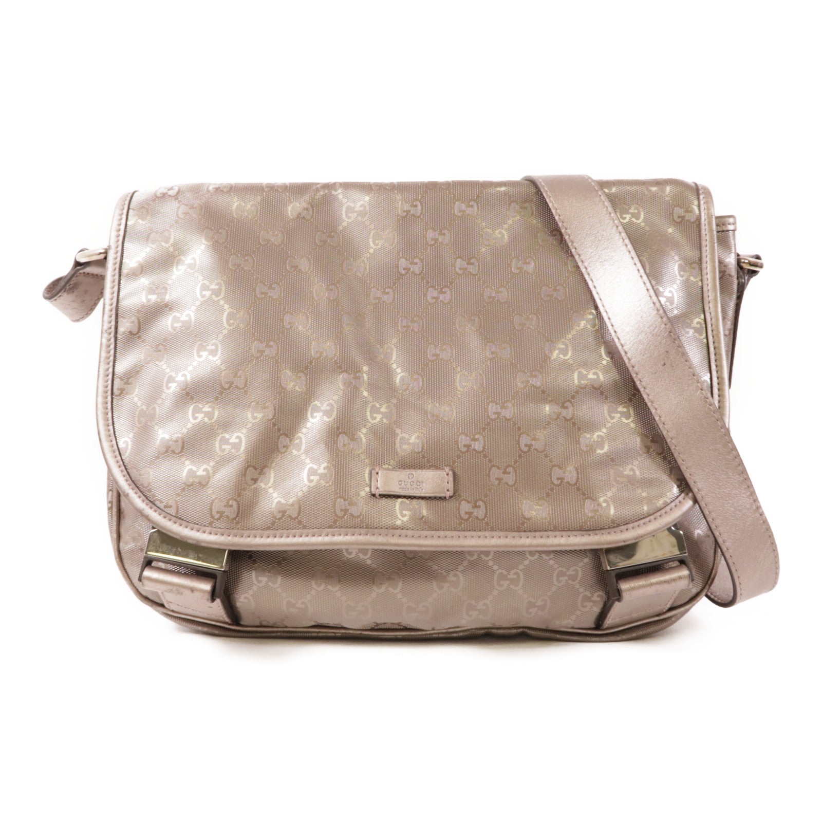 GUCCI 塗層帆布Shoulder Bag肩背袋