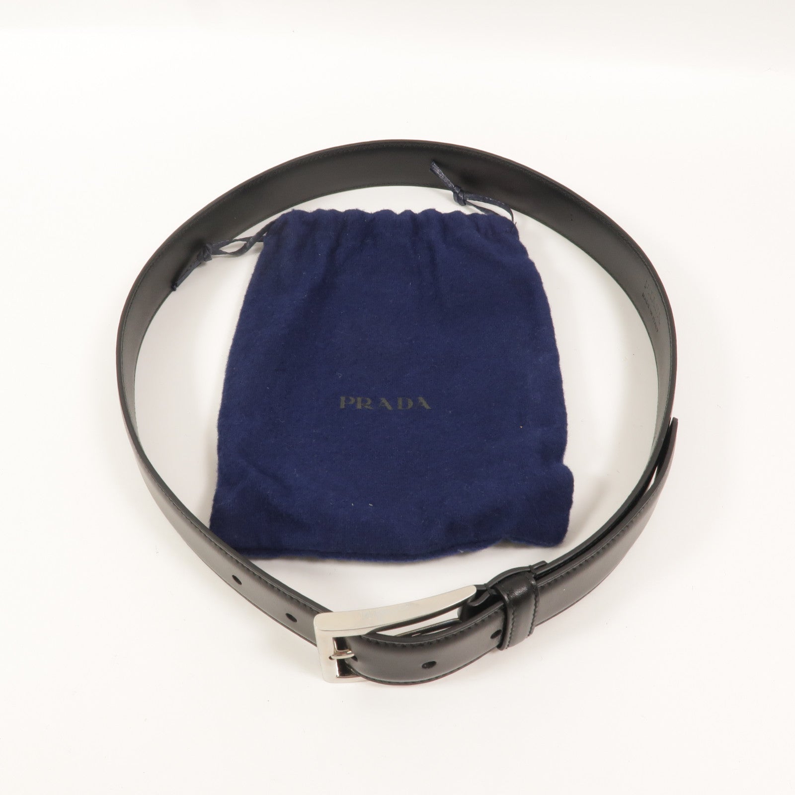 PRADA 牛皮皮革Belt 80cm皮帶