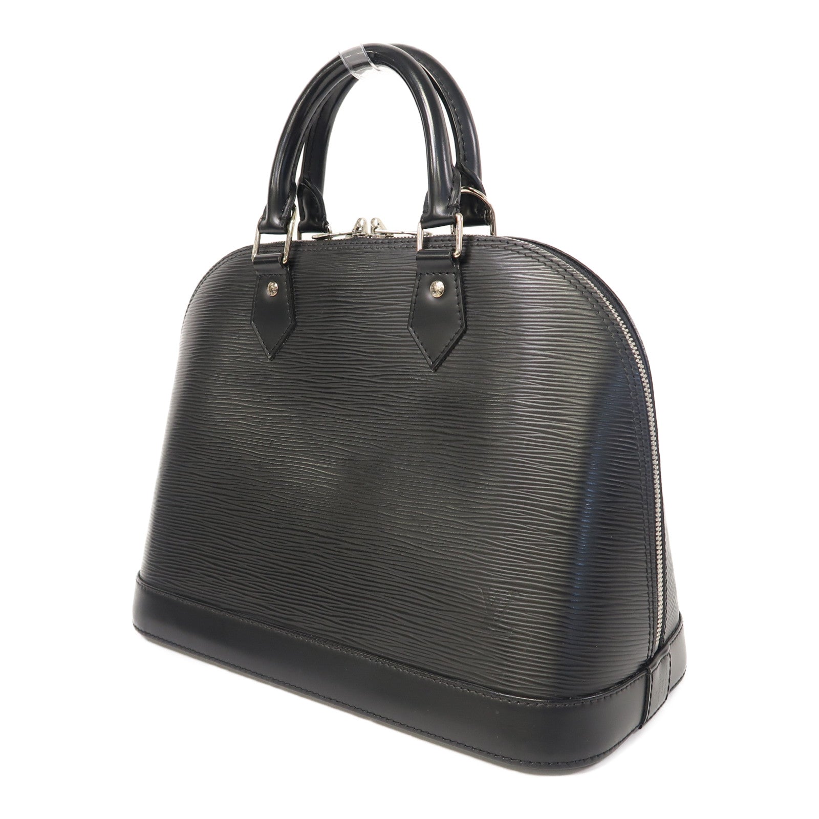 LOUIS VUITTON 【激減優惠】Epi Alma PM銀扣手挽袋黑色