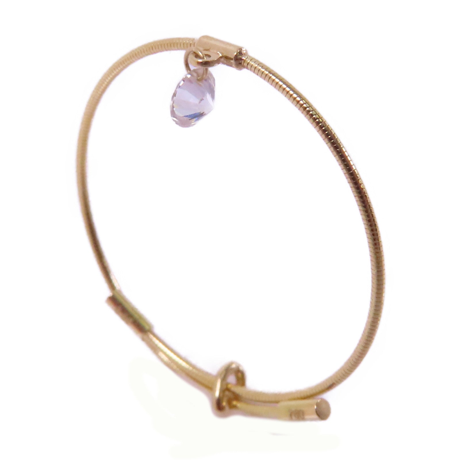 JEWELRY 18K黄金Diamond Ring 0.07ct鑽石戒指US#7