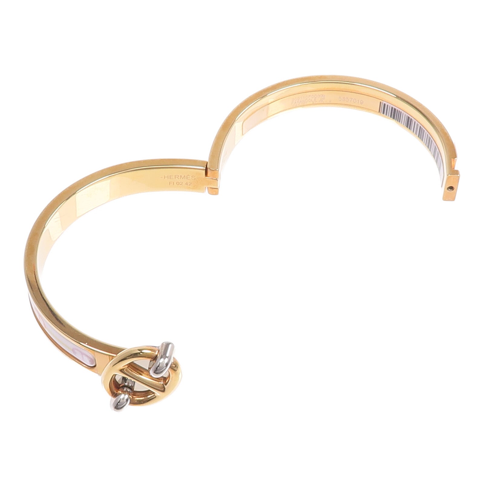 HERMES 金屬/琺瑯Mini Clic Chaine d'Ancre Bracelet手鐲