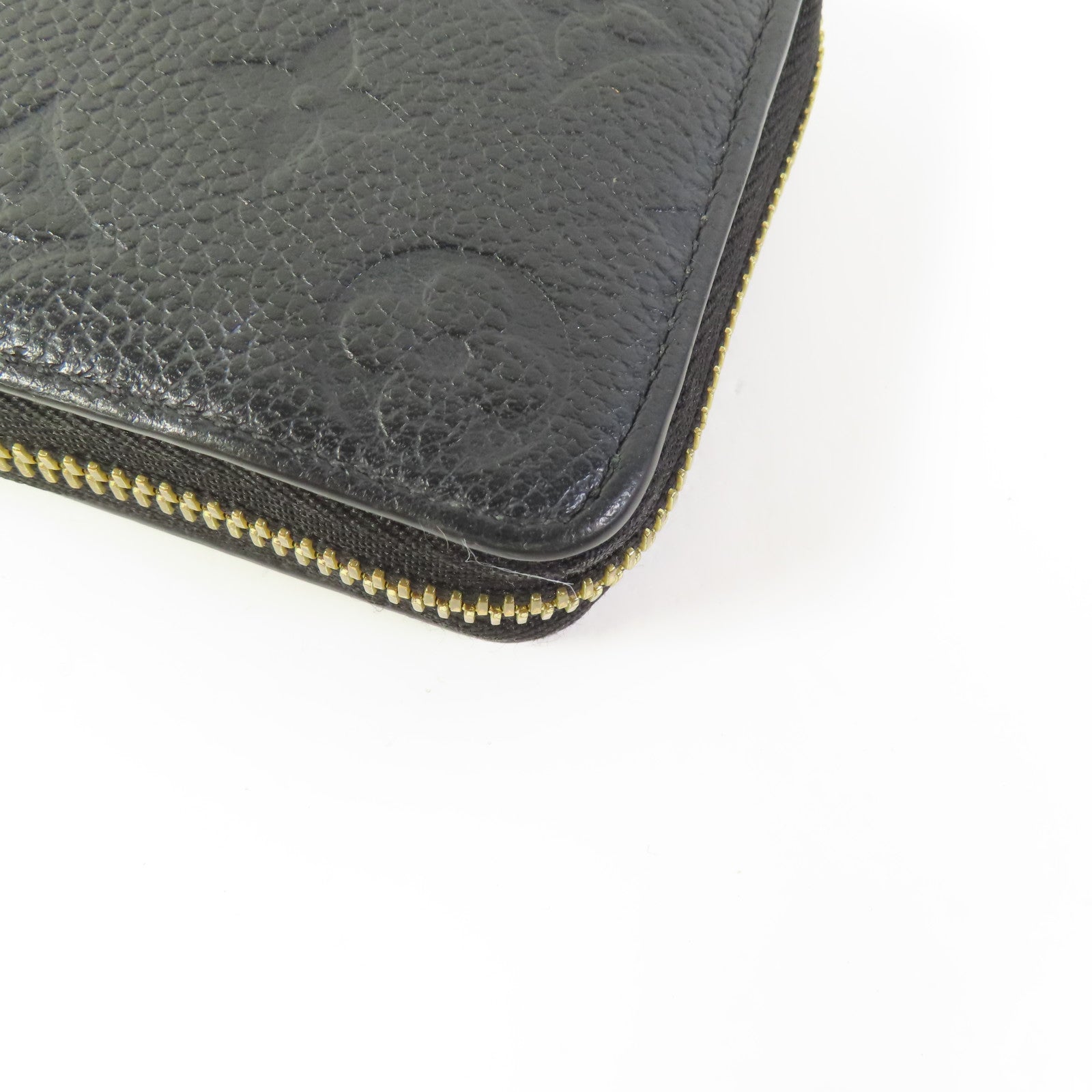 LOUIS VUITTON Monogram Empreinte Clemence Long Wallet金扣長錢包