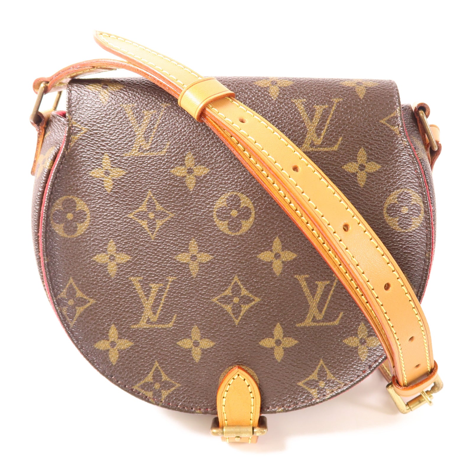 LOUIS VUITTON Monogram Tambourin金扣肩背袋
