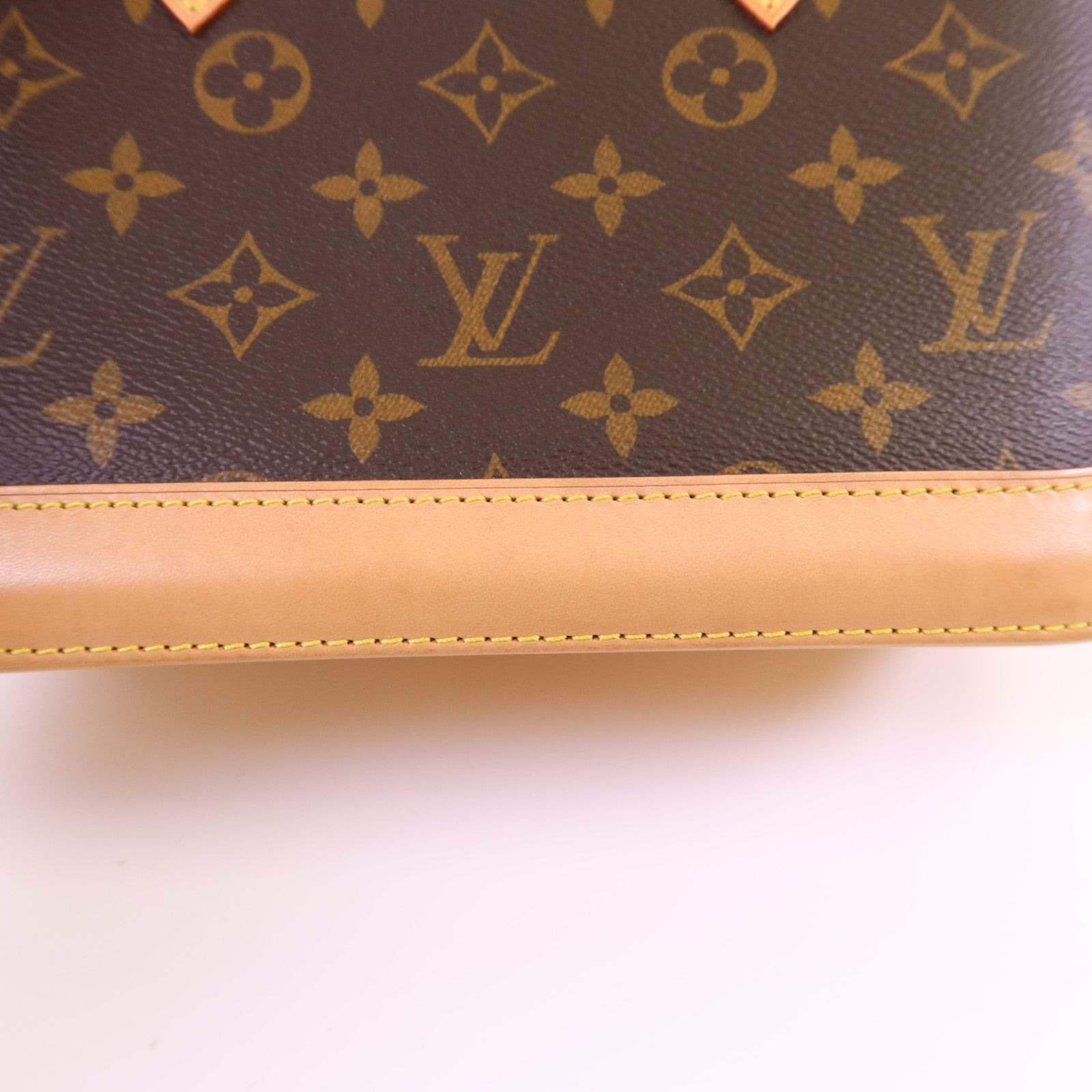 LOUIS VUITTON Monogram Alma BB金扣手挽肩背兩用袋