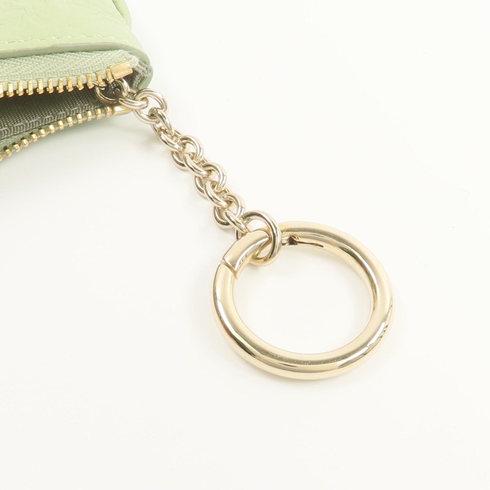 GUCCI 牛皮皮革GG Emblem Key&Coins Case