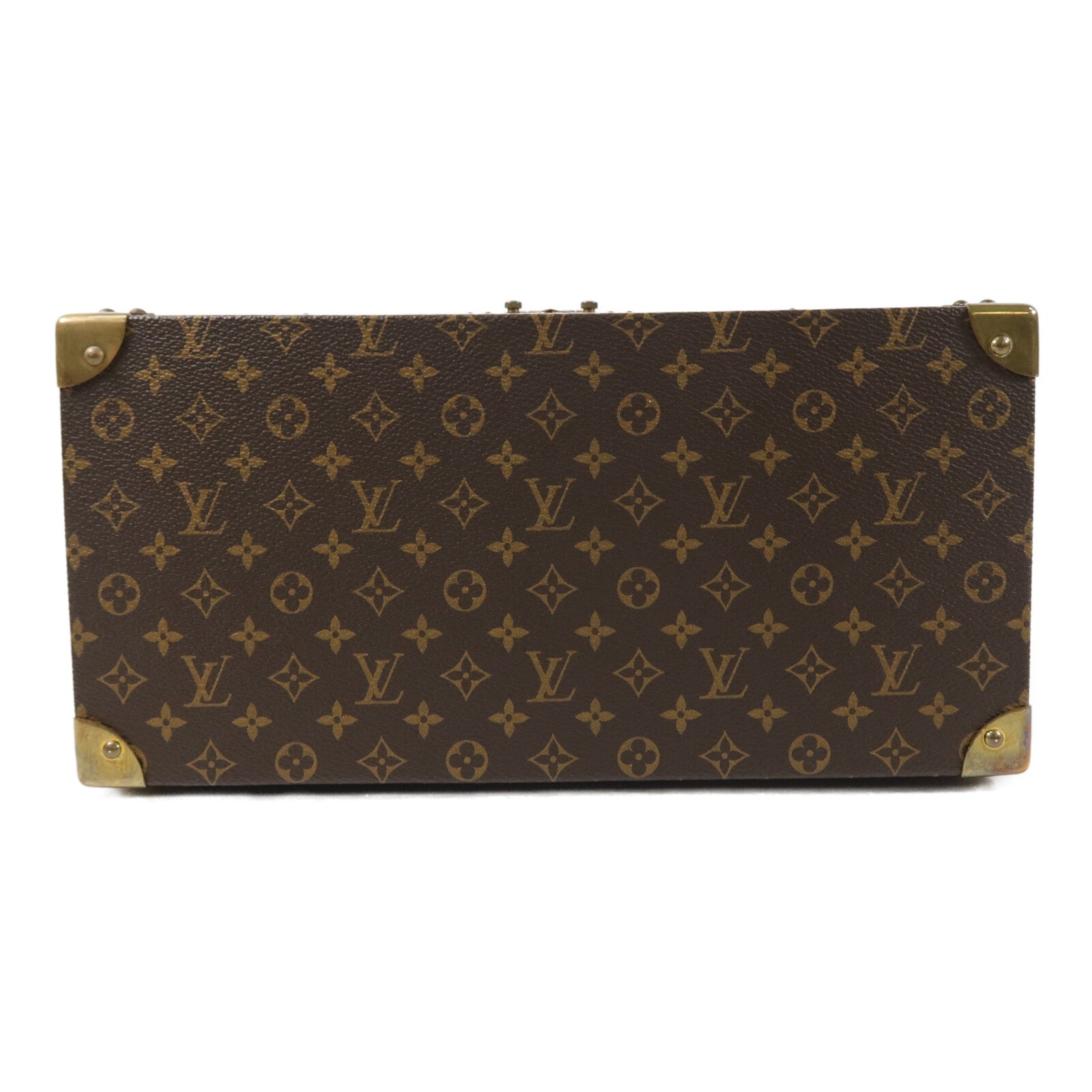 LOUIS VUITTON Monogram Malle Fleurs Travel Case
