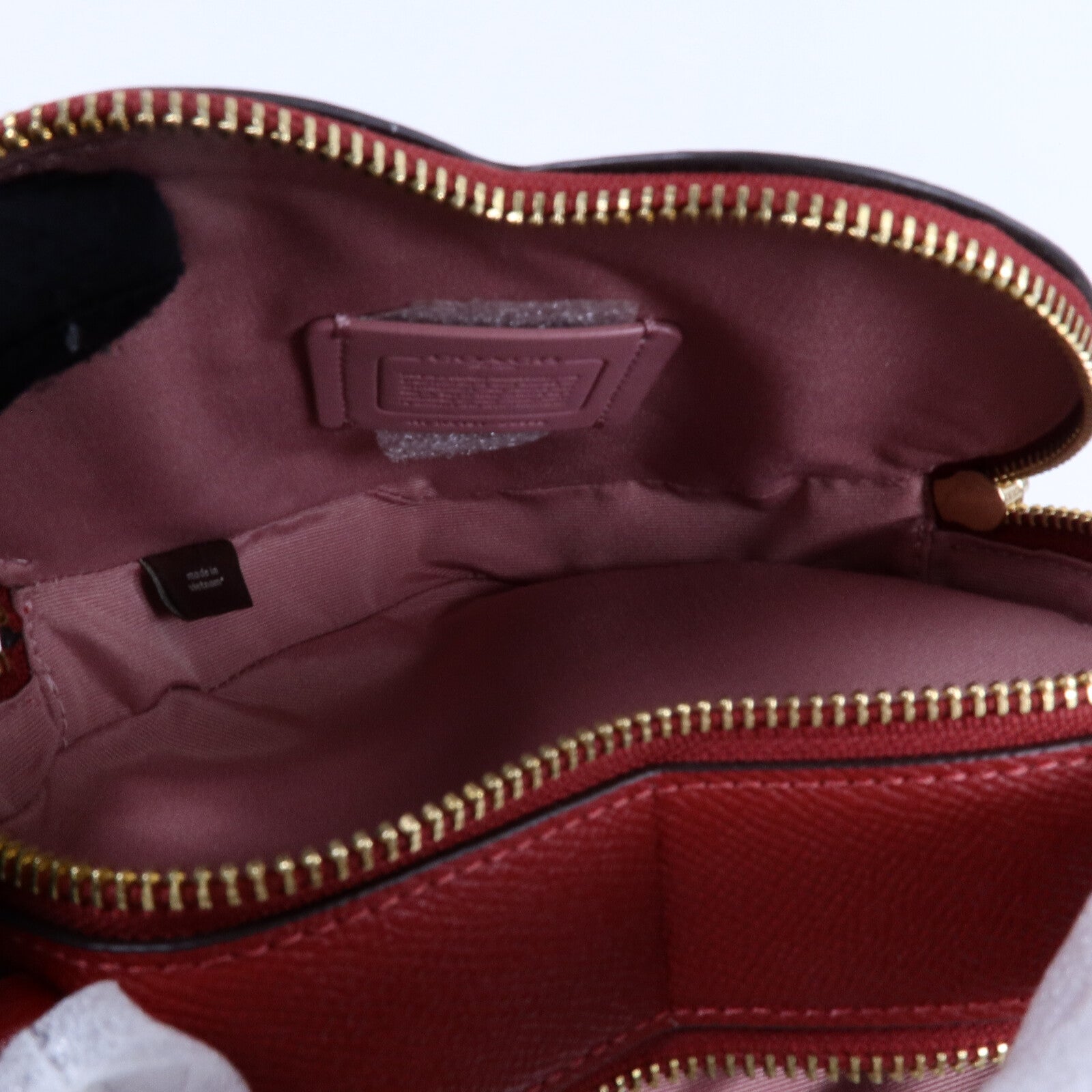 COACH 牛皮皮革Heart Crossbody In Colorblock手挽肩背兩用袋