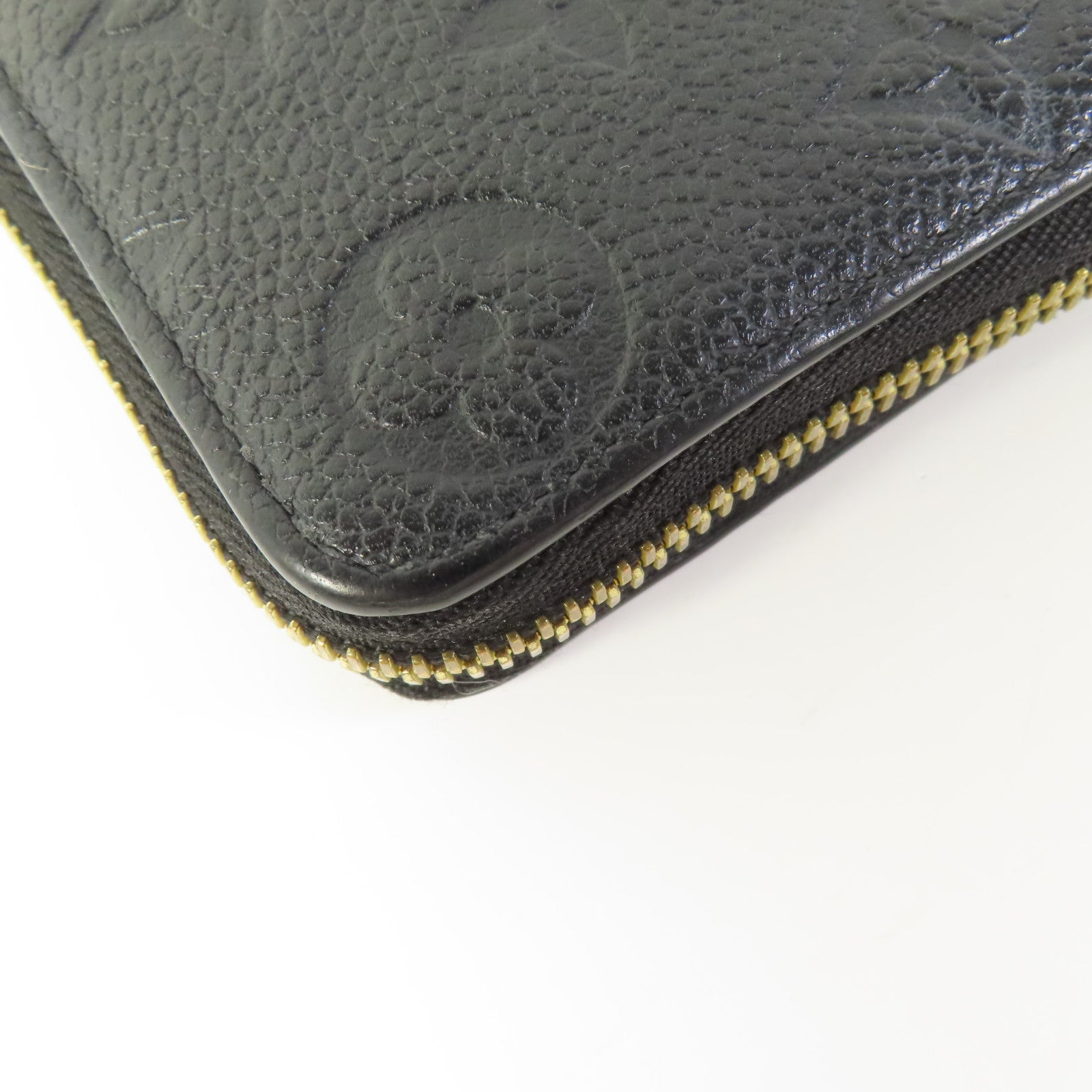 LOUIS VUITTON Monogram Empreinte Clemence Long Wallet金扣長錢包