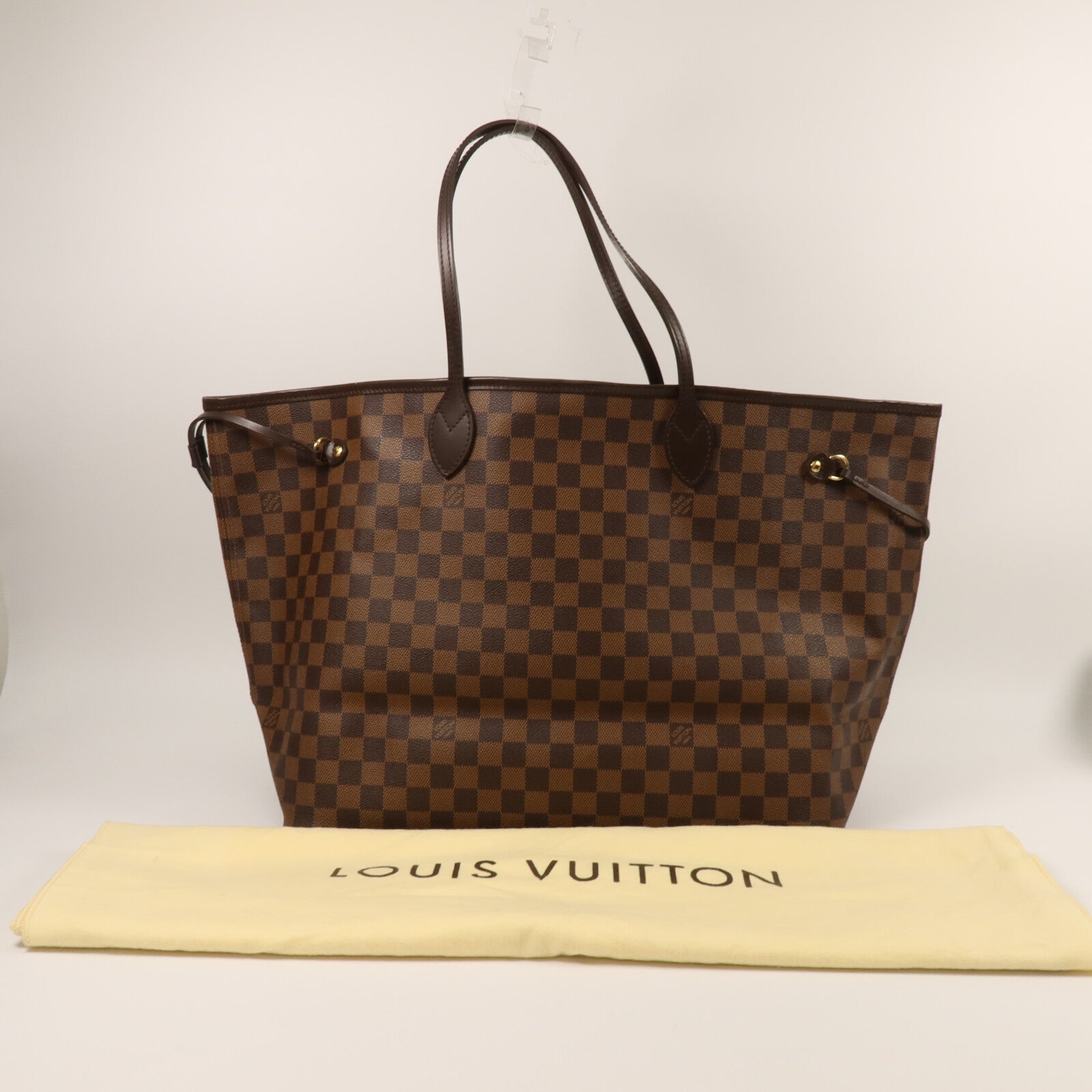 LOUIS VUITTON Damier Neverfull GM肩背袋