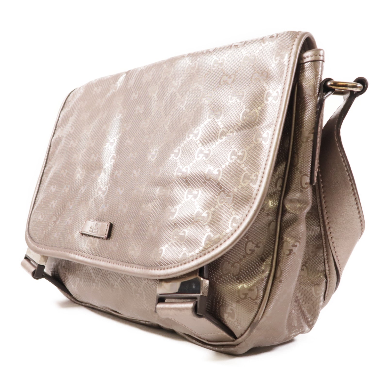 GUCCI 塗層帆布Shoulder Bag肩背袋