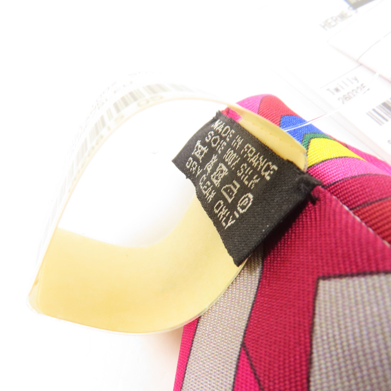 HERMES 絲質Twilly絲巾