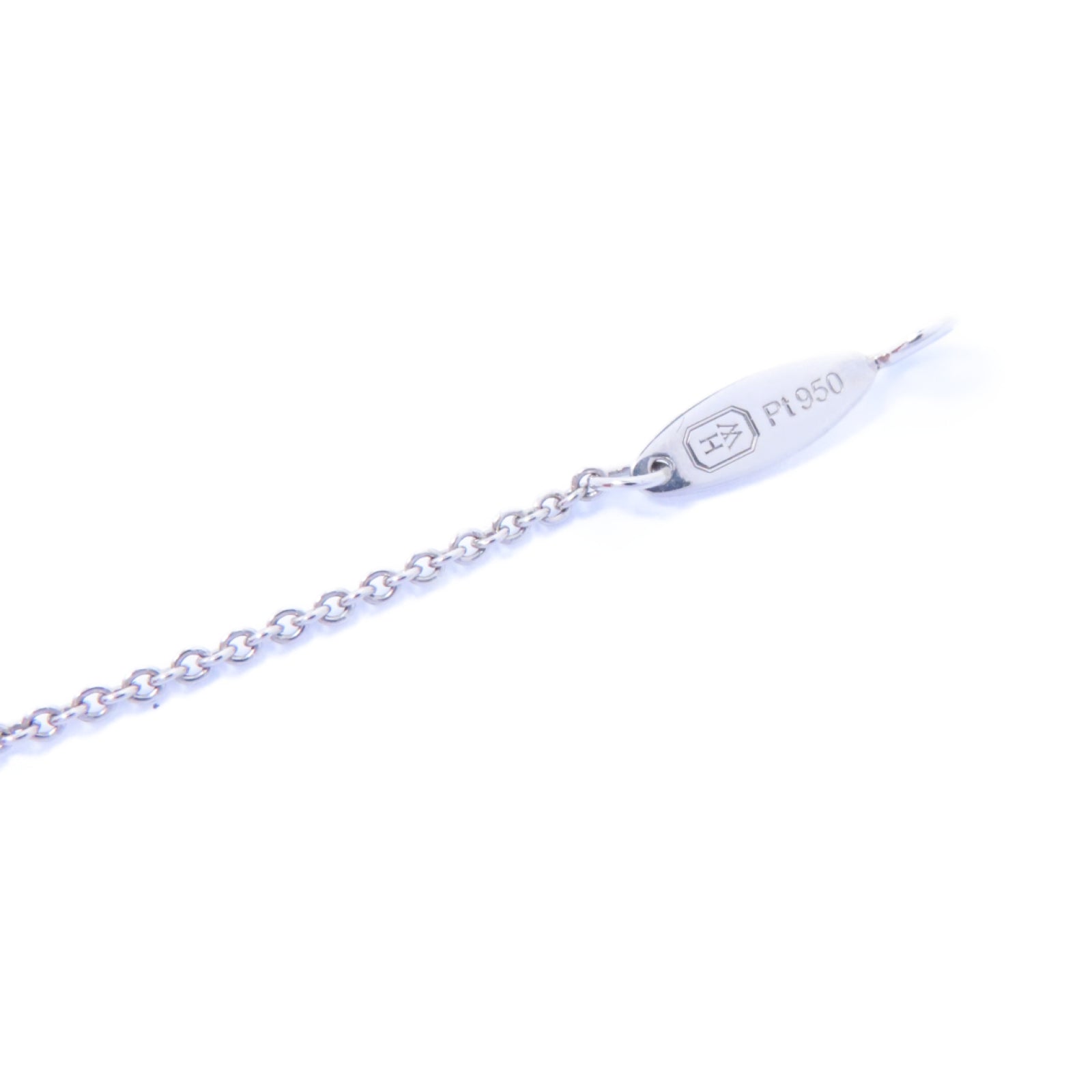 HARRY WINSTON 【激減優惠】PT950鉑金Lily Cluster Diamond Necklace鑽石項鍊銀色