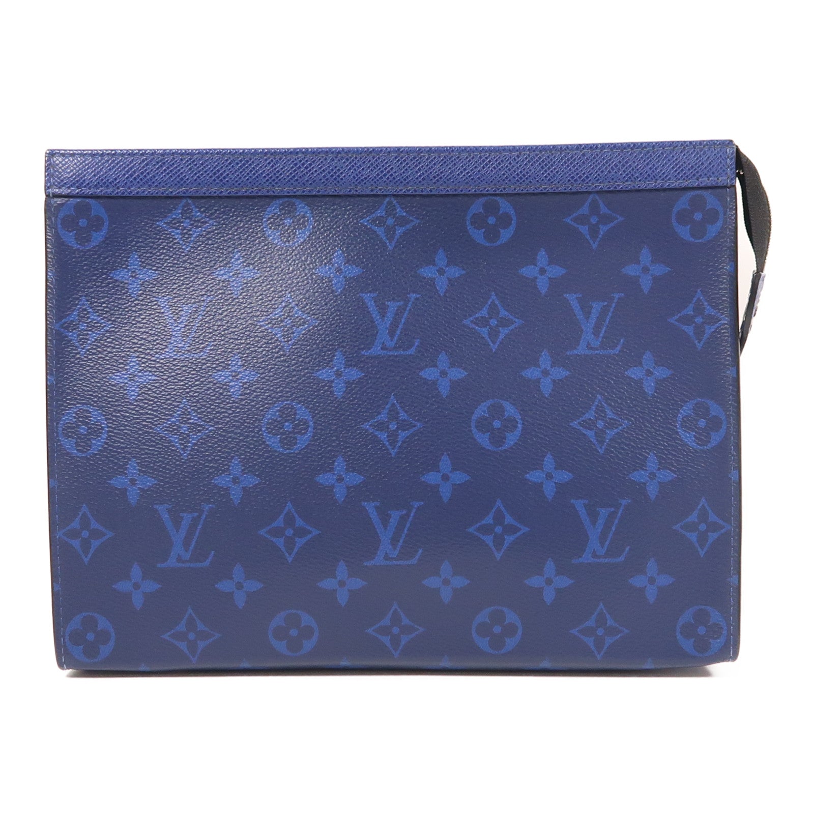 LOUIS VUITTON Taigarama Pochette Vogage MM銀扣手拿包