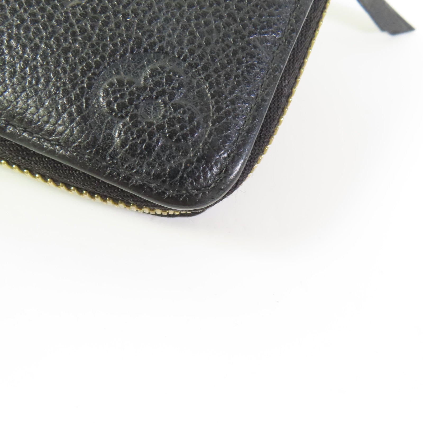 LOUIS VUITTON Monogram Empreinte Clemence Long Wallet金扣長錢包