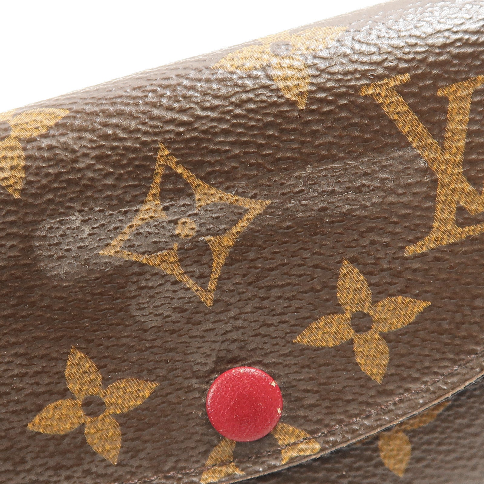LOUIS VUITTON Monogram Rosalie金扣零錢包