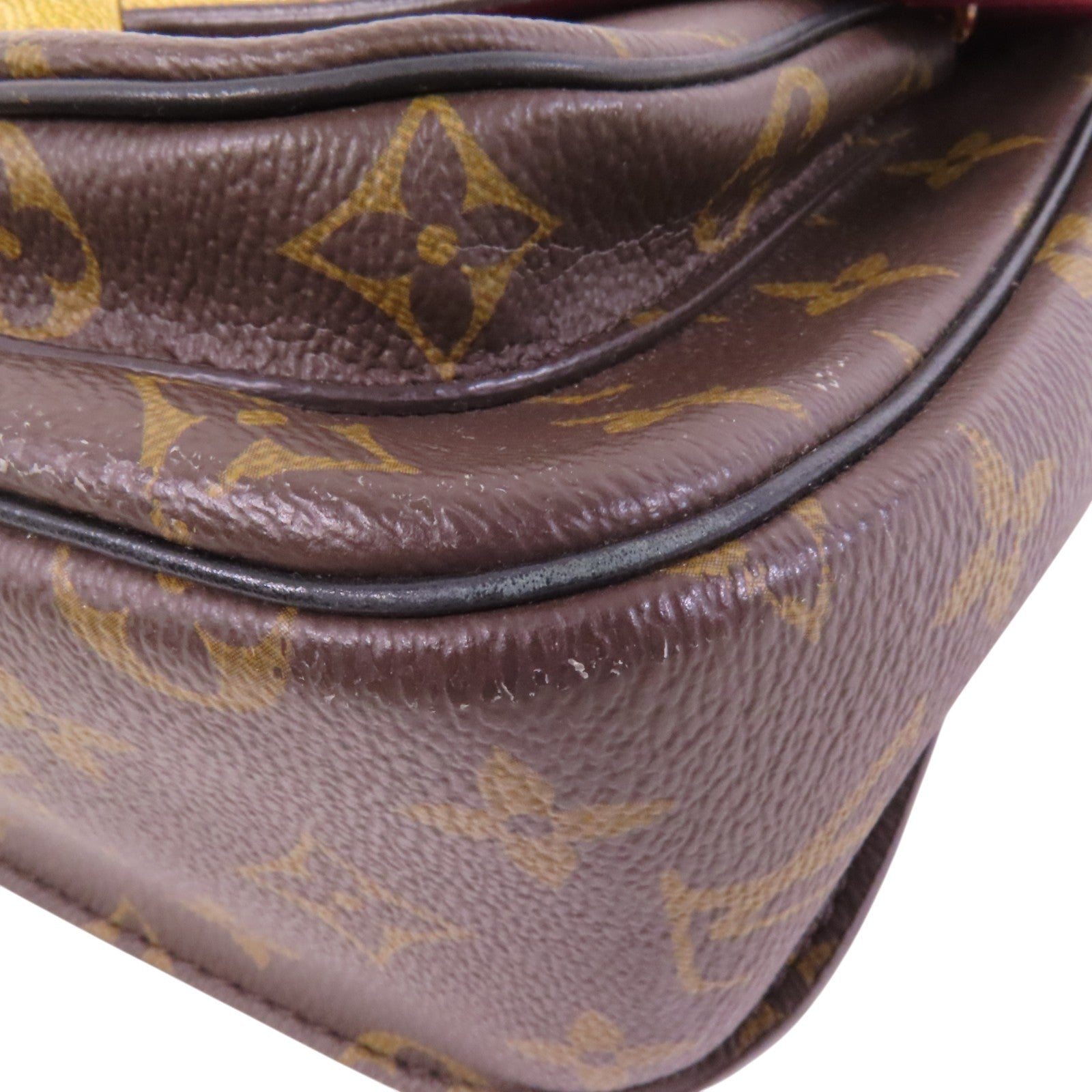 LOUIS VUITTON Monogram Passy銀扣鏈帶肩背袋