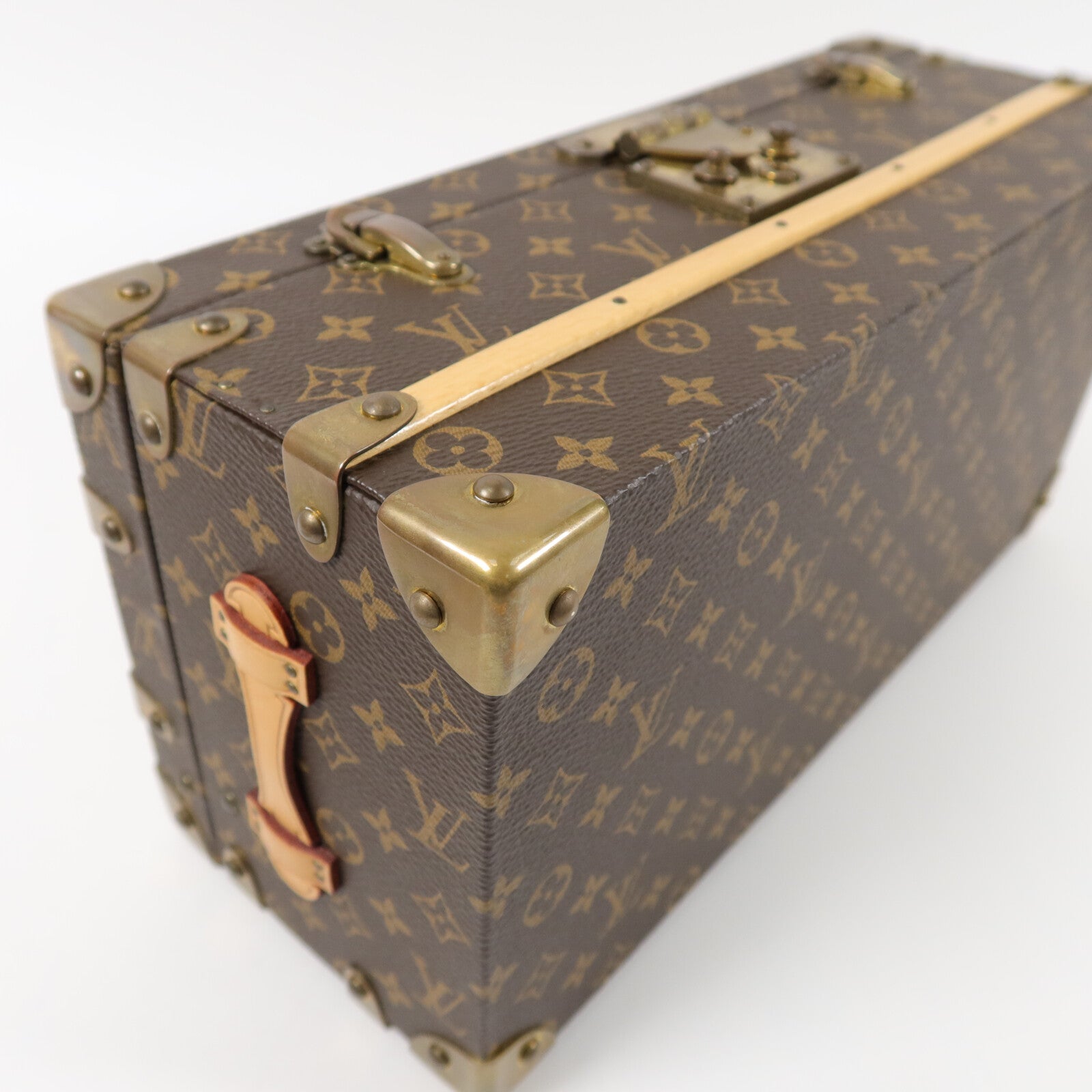 LOUIS VUITTON Monogram Malle Fleurs Travel Case
