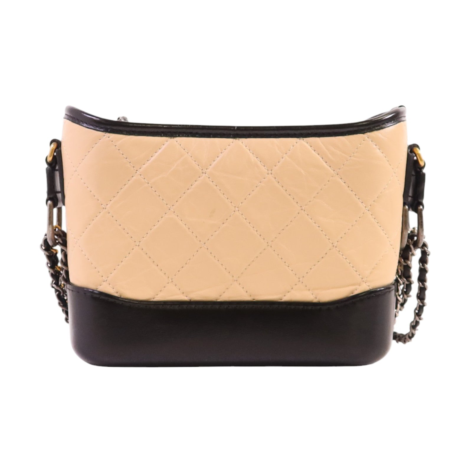 CHANEL 牛皮皮革Gabrielle Small金扣鏈帶肩背袋