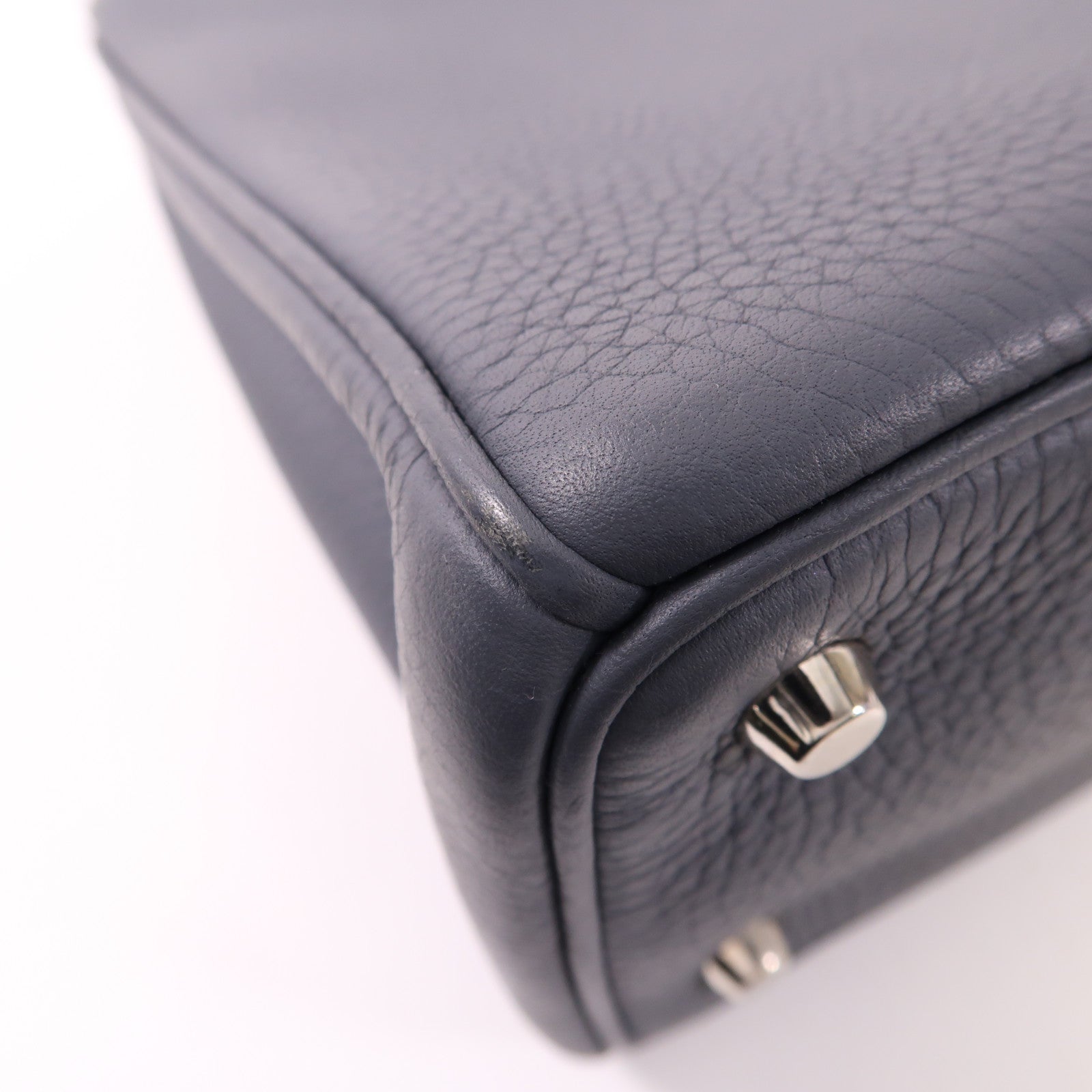 Dior 牛皮皮革Diorissimo銀扣手挽肩背兩用袋