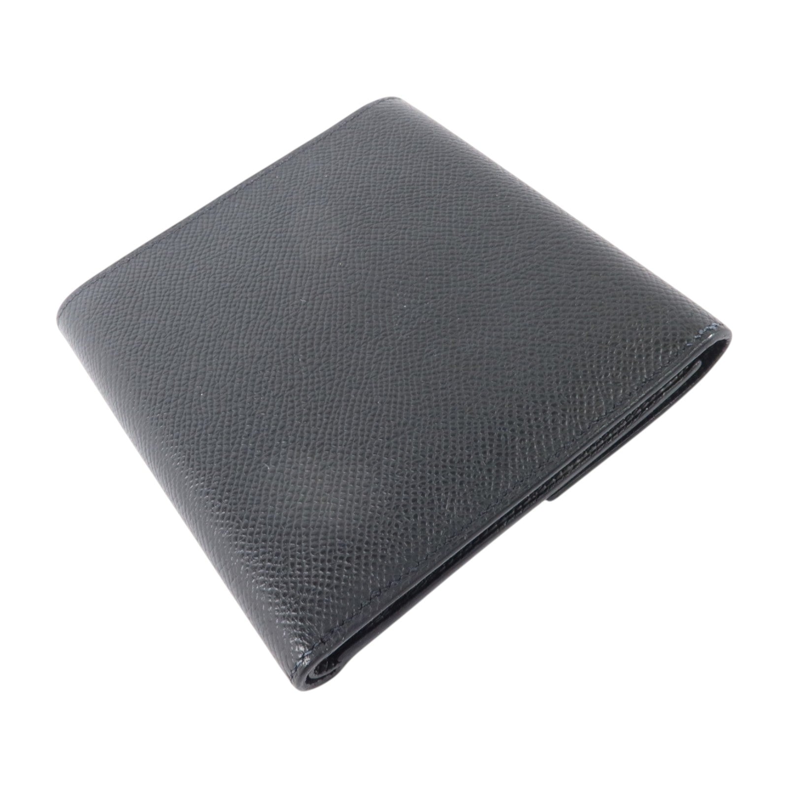 HERMES Epsom皮革Clic 12 Wallet金扣錢包Noir