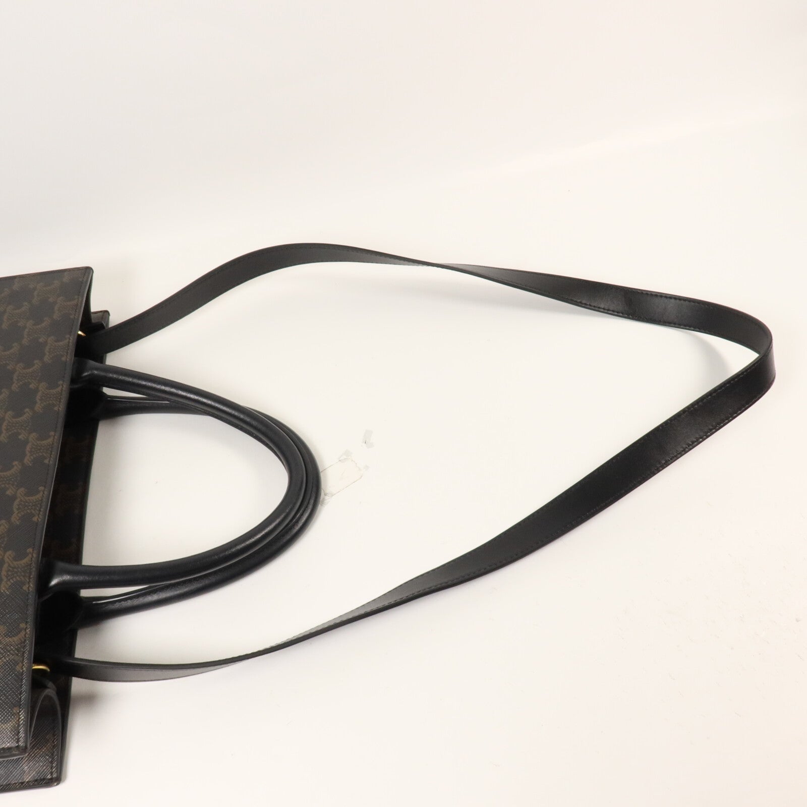 CELINE 塗層帆布Vertical Cabas Medium手挽肩背兩用袋