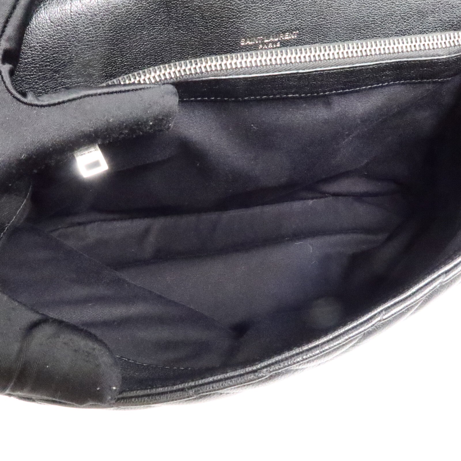 SAINT LAURENT 牛皮皮革College Large鏈帶手挽肩背兩用袋