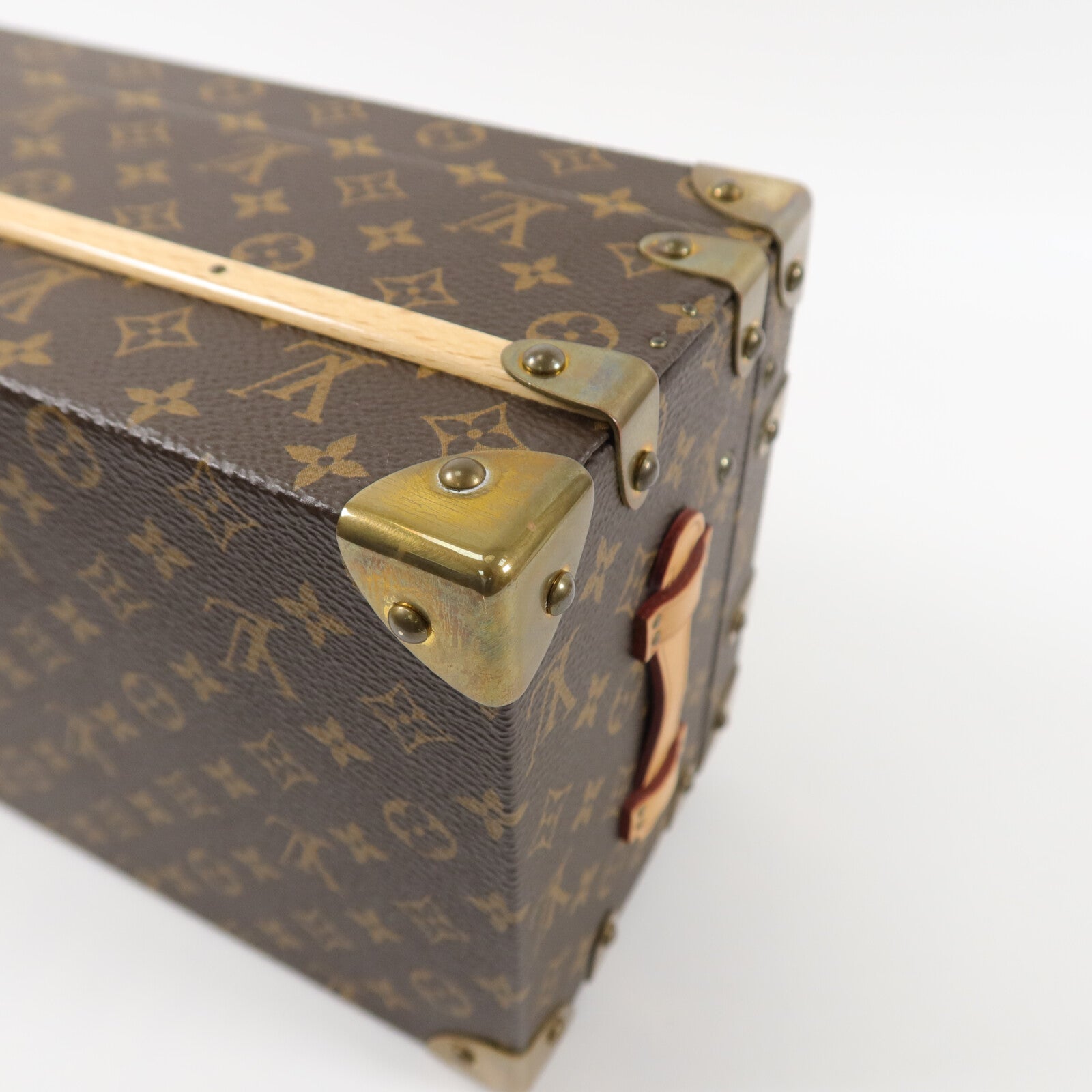 LOUIS VUITTON Monogram Malle Fleurs Travel Case