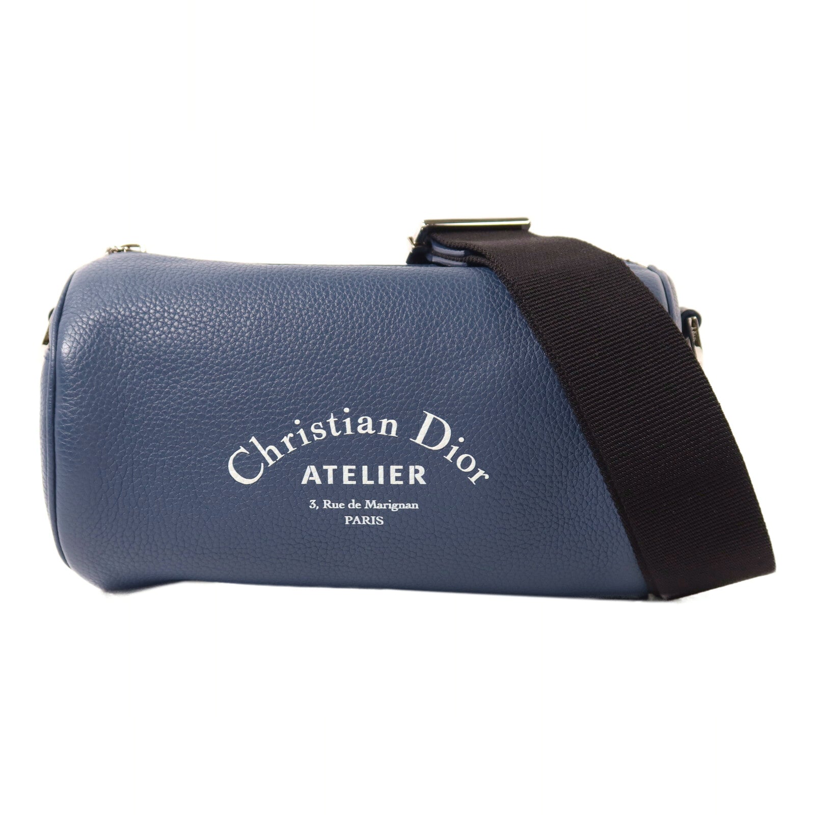 Dior 牛皮皮革Shoulder Bag銀扣肩背袋