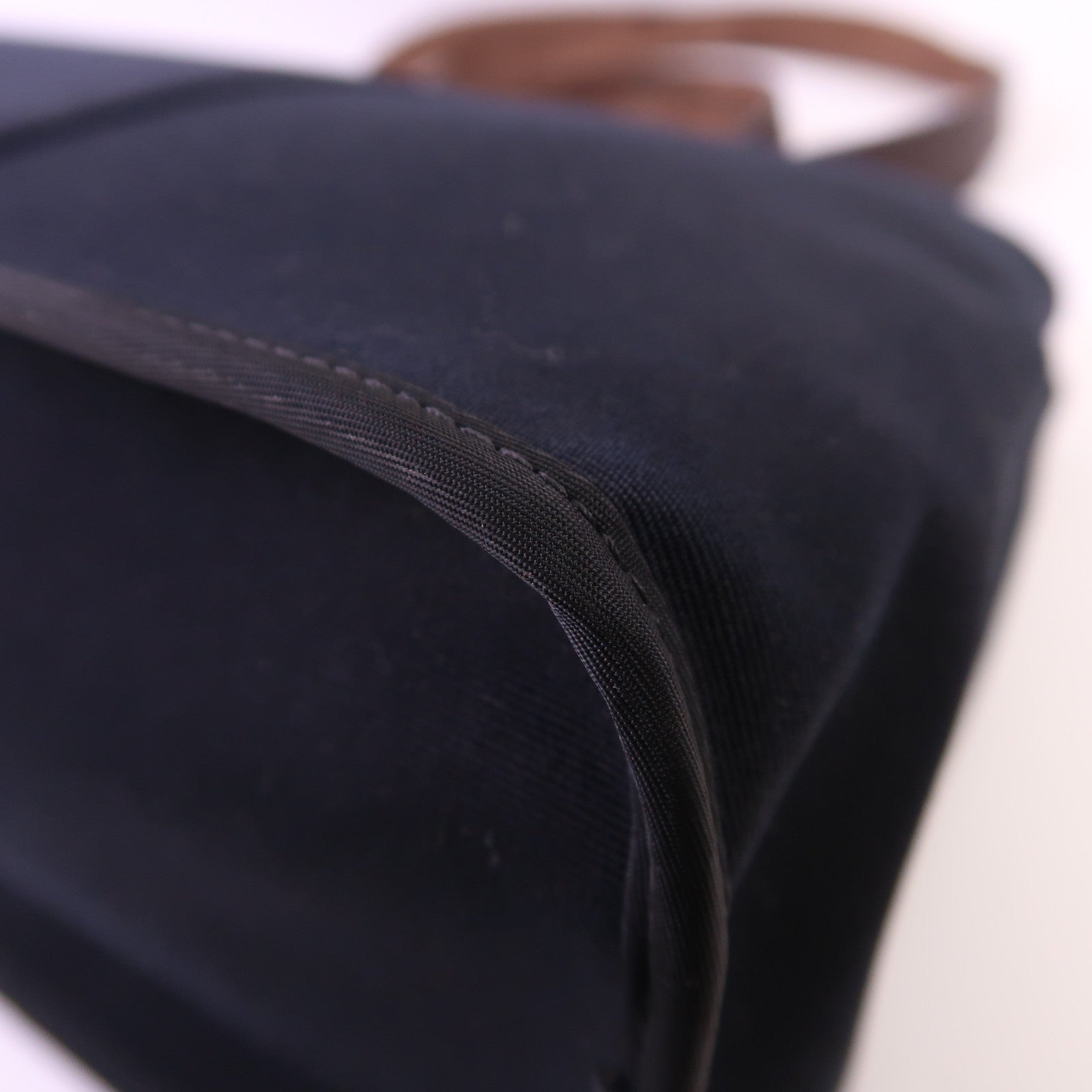 HERMES 帆布Cabag銀扣手挽肩背兩用袋