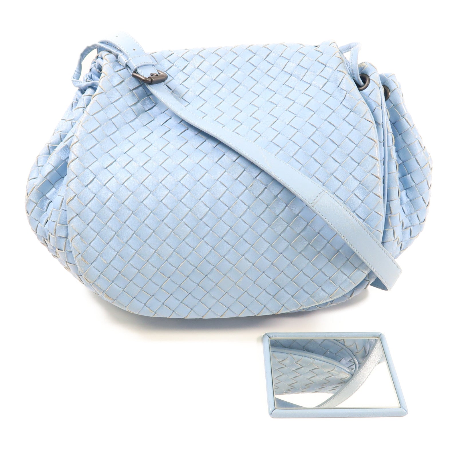 BOTTEGA VENETA 【激減優惠】牛皮皮革Shoulder Bag肩背袋