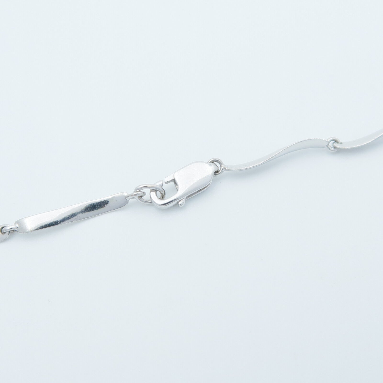 JEWELRY 18K白金Sapphire Diamond Necklace藍寶石/鑽石項鍊