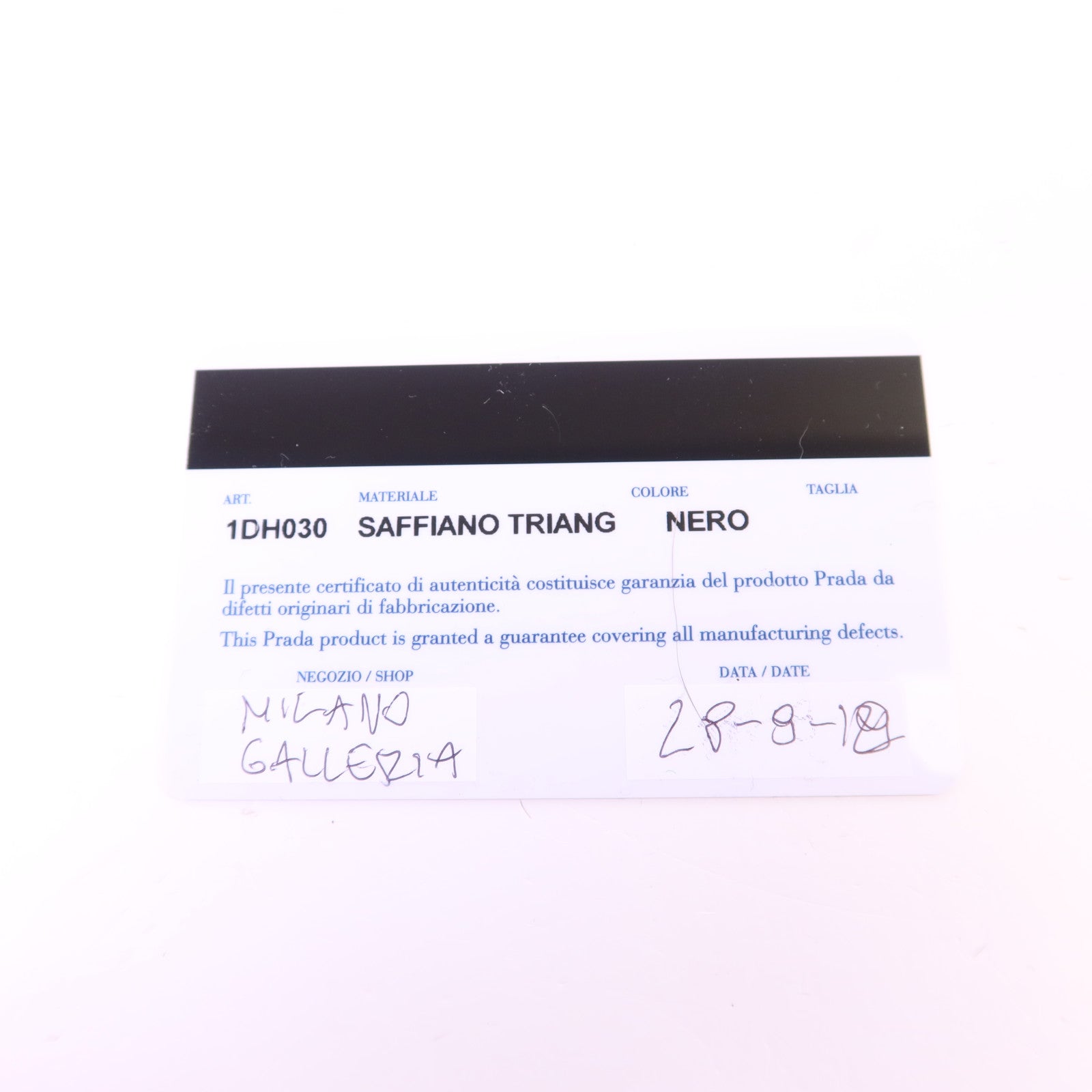 PRADA 牛皮皮革Saffiano Phone Case金扣手挽袋