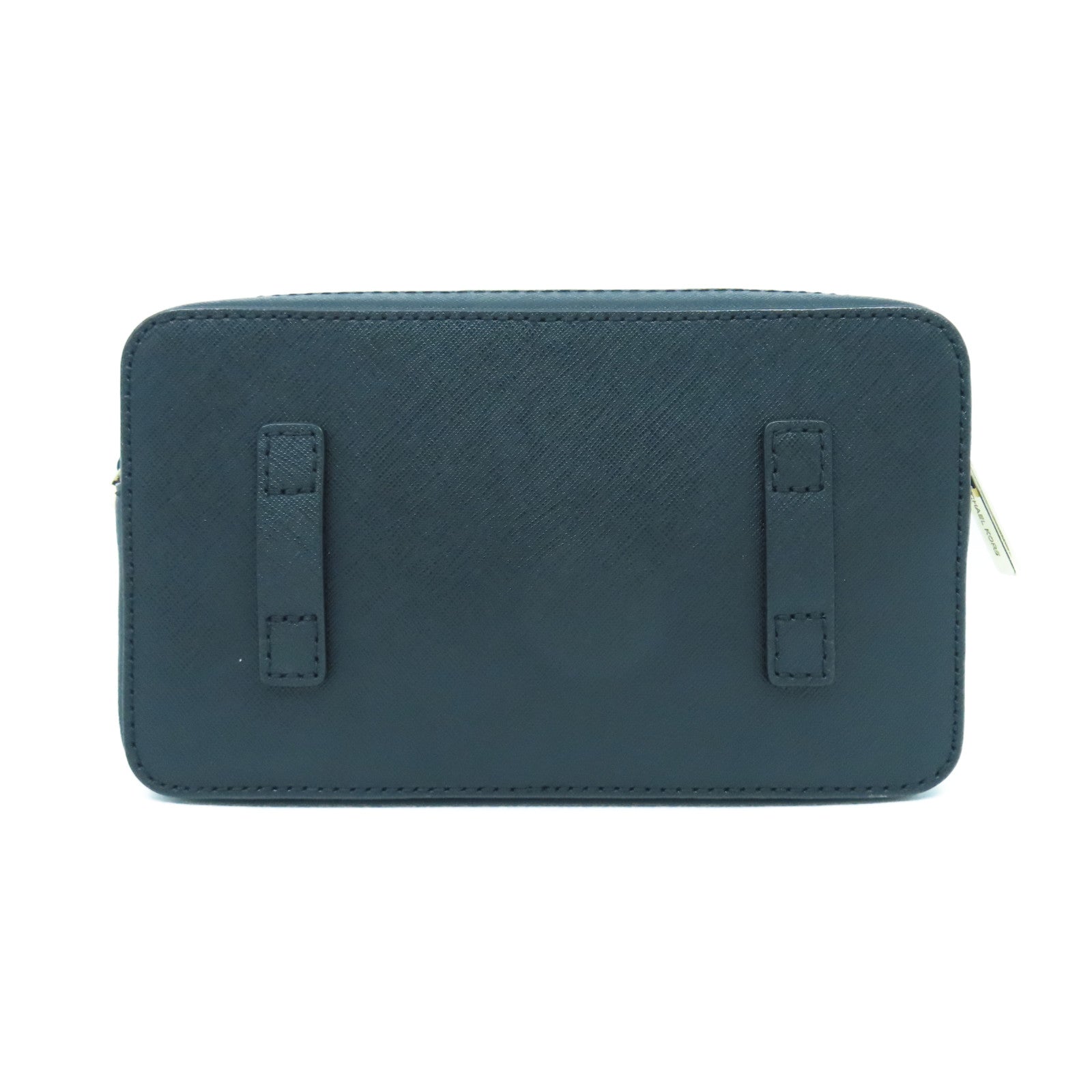 Michael Kors 【激減優惠】牛皮皮革WaistBagShoulderBag金扣腰包/肩背袋黑色