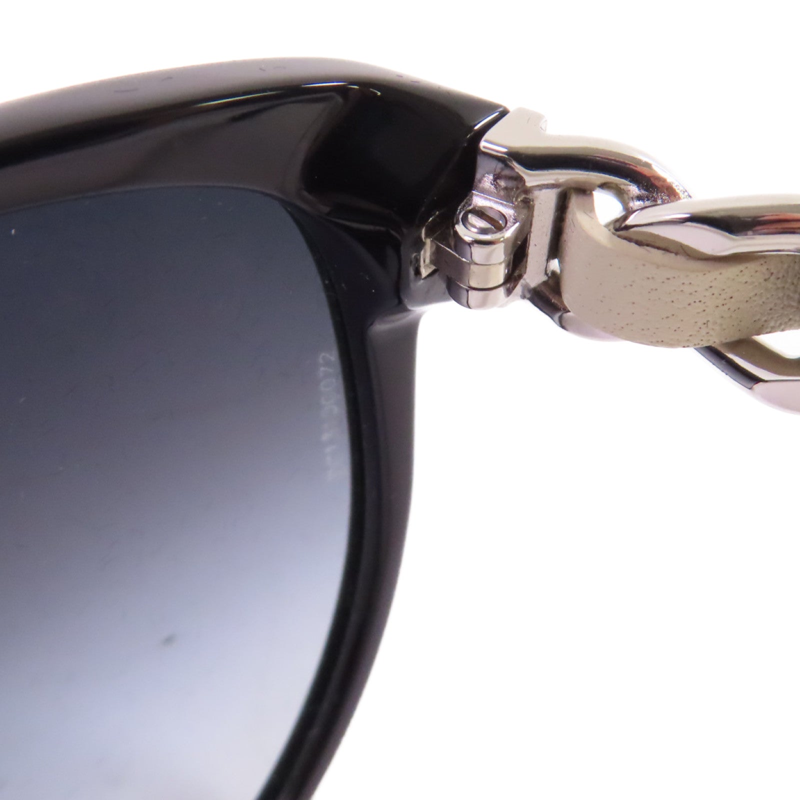 CHANEL PVC/金屬Sunglasses太陽眼鏡黑色
