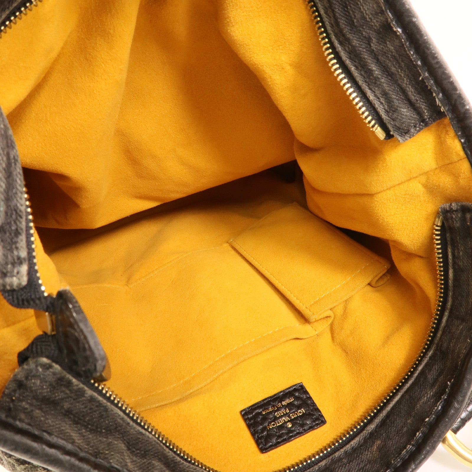 LOUIS VUITTON Monogram Denim Neo Cabby MM金扣手挽肩背兩用袋