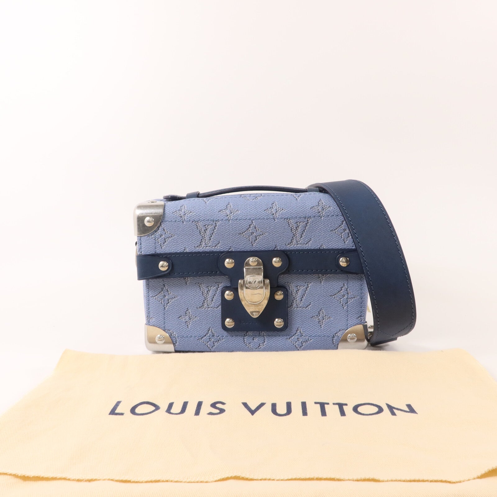 LOUIS VUITTON Monogram Heritage Soul Trunk肩背袋