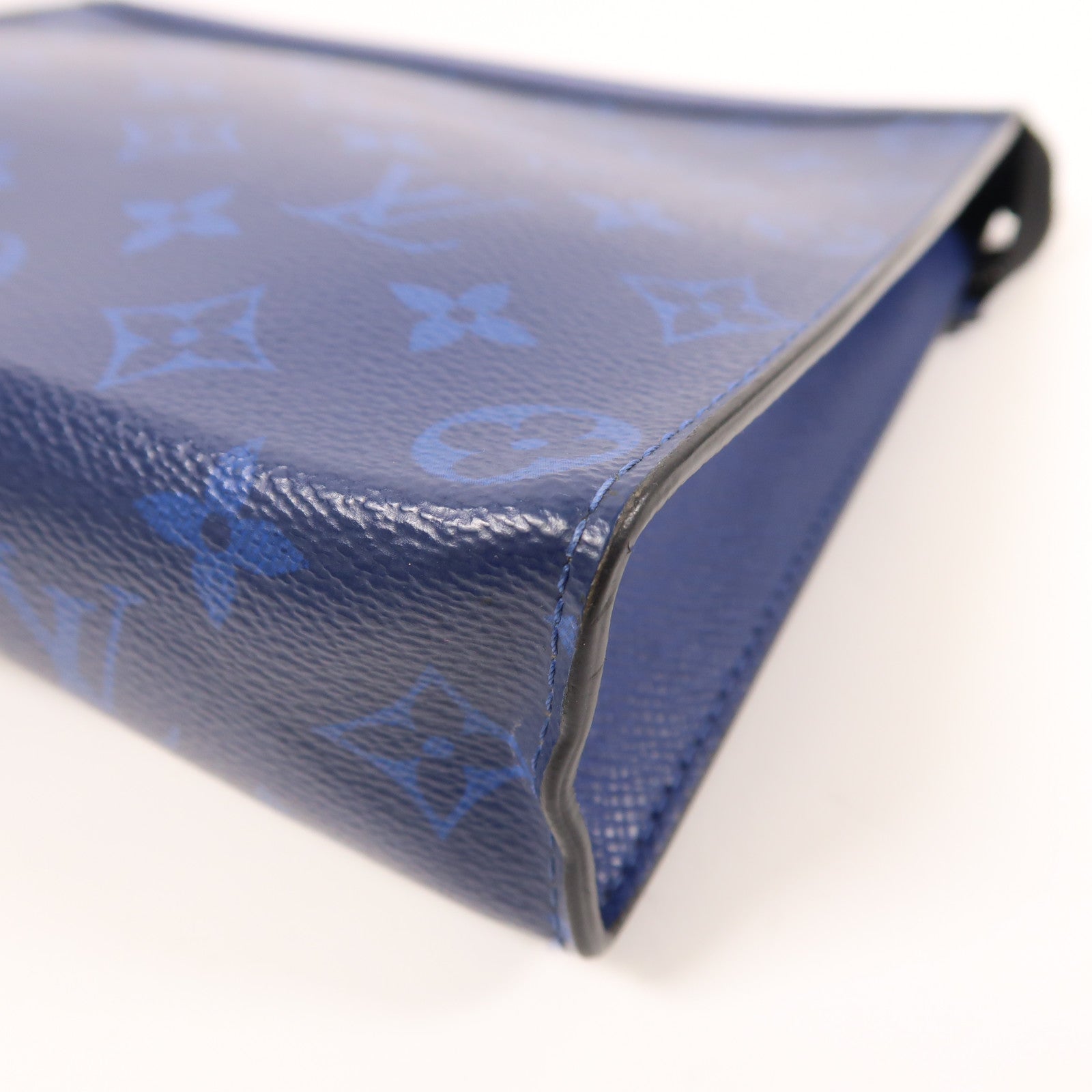 LOUIS VUITTON Taigarama Pochette Vogage MM銀扣手拿包