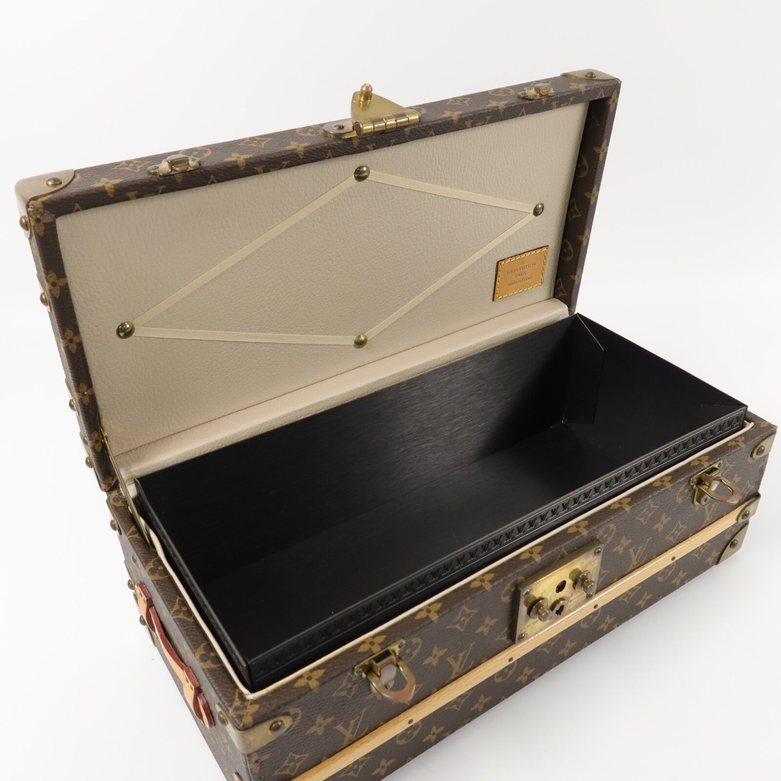 LOUIS VUITTON Monogram Malle Fleurs Travel Case