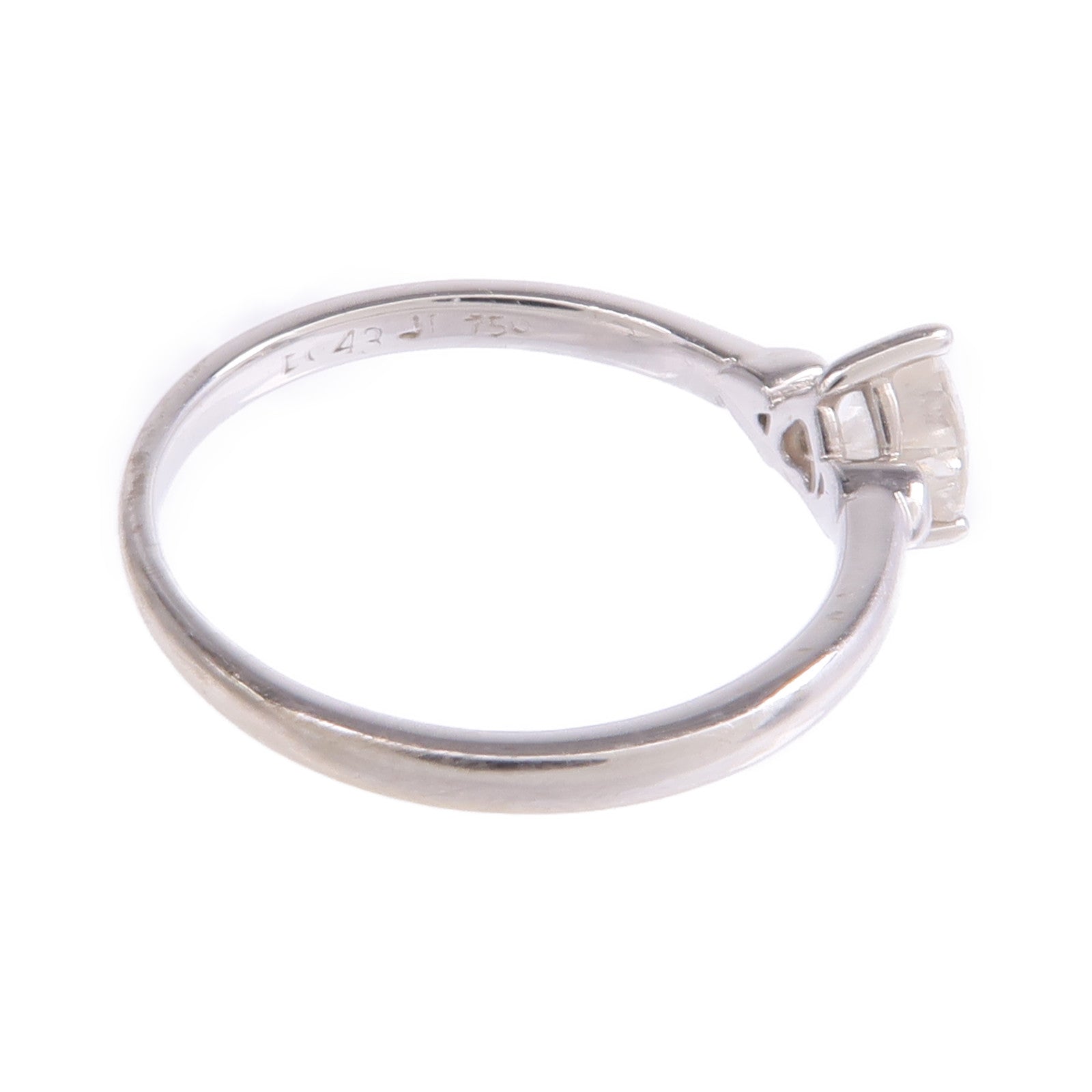 JEWELRY 【激減優惠】18K白金Diamond Ring鑽石戒指US#6