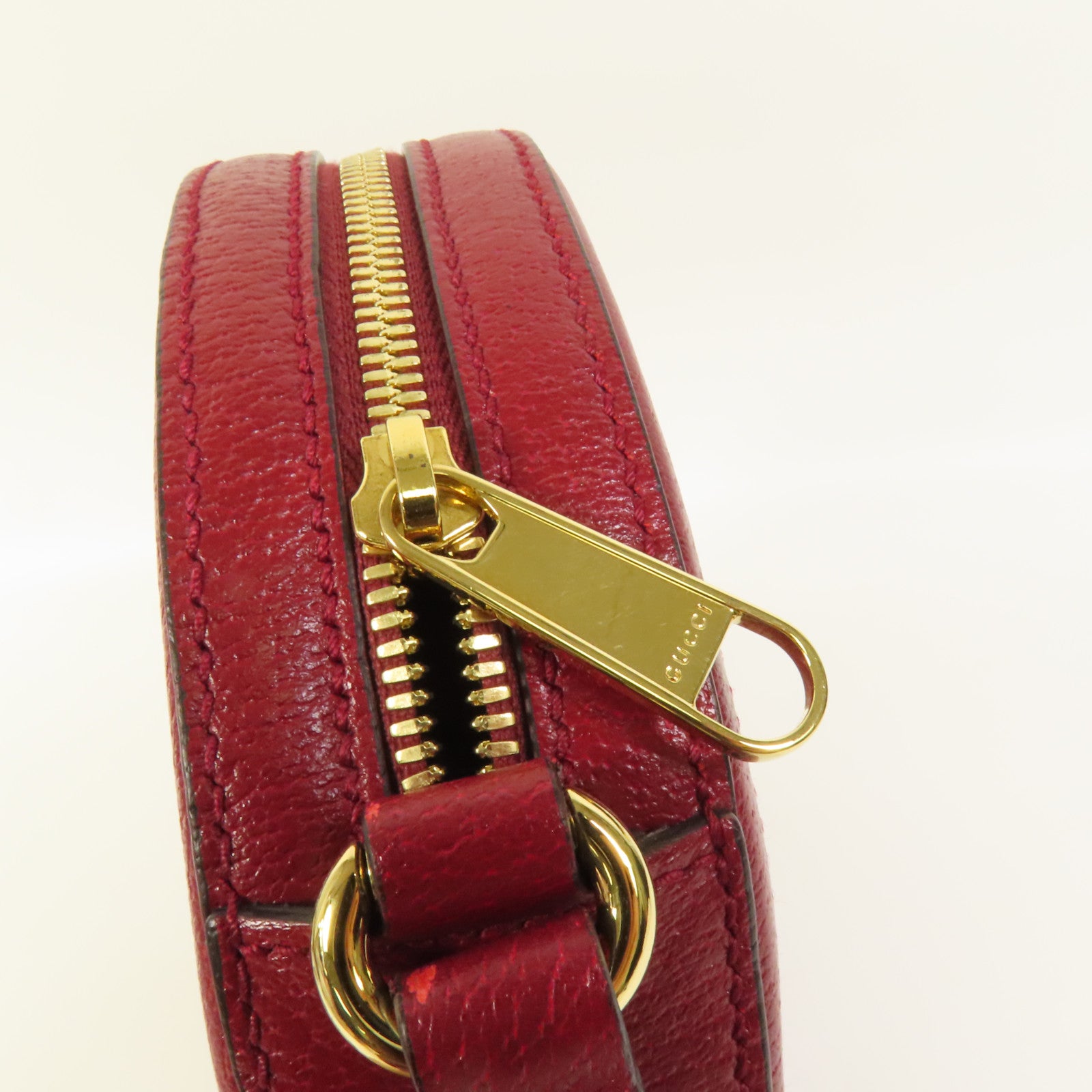 GUCCI 塗層帆布Gucci x Doraemon金扣肩背袋