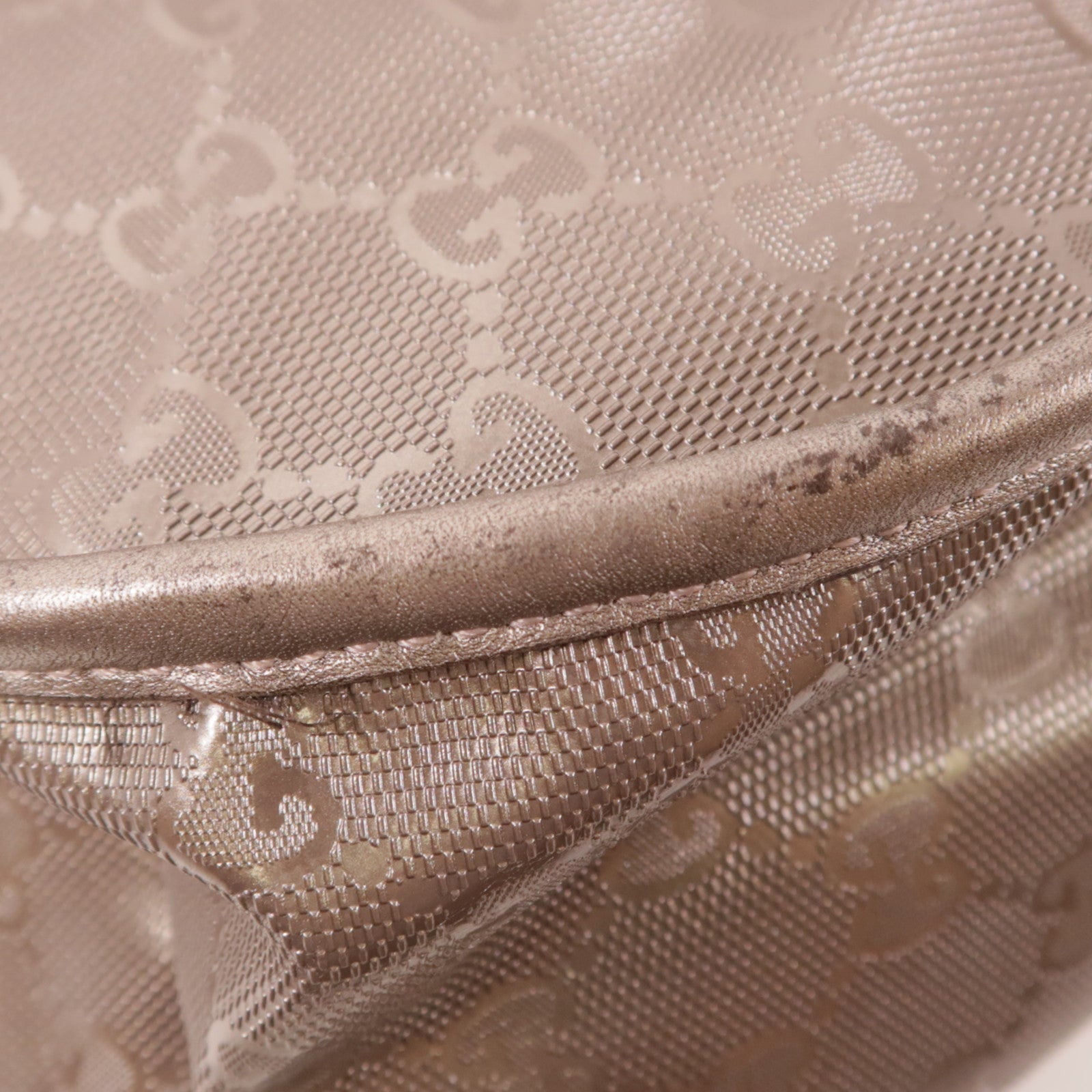 GUCCI 塗層帆布Shoulder Bag肩背袋