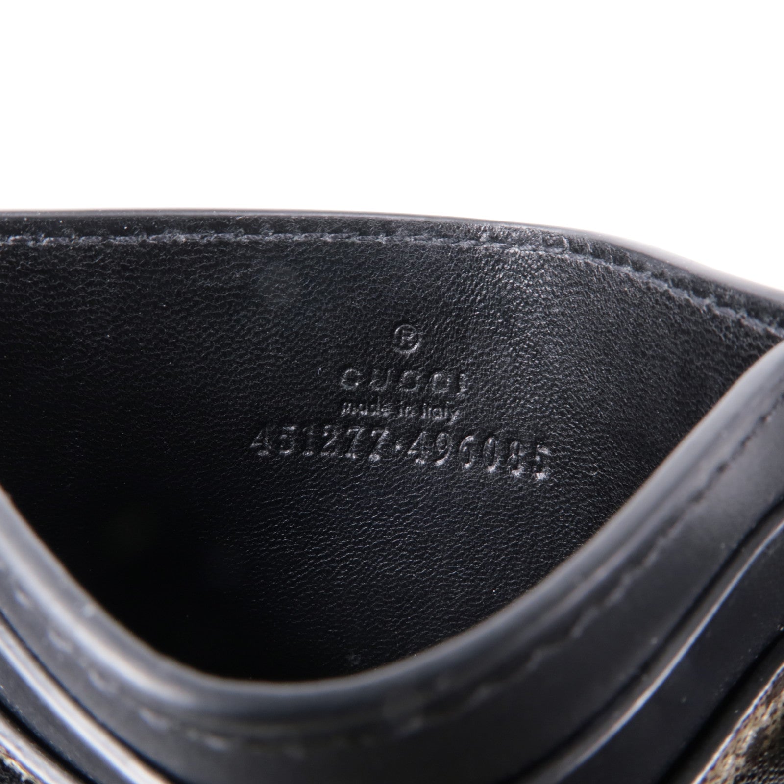 GUCCI 塗層帆布Tiger Card Case卡片套