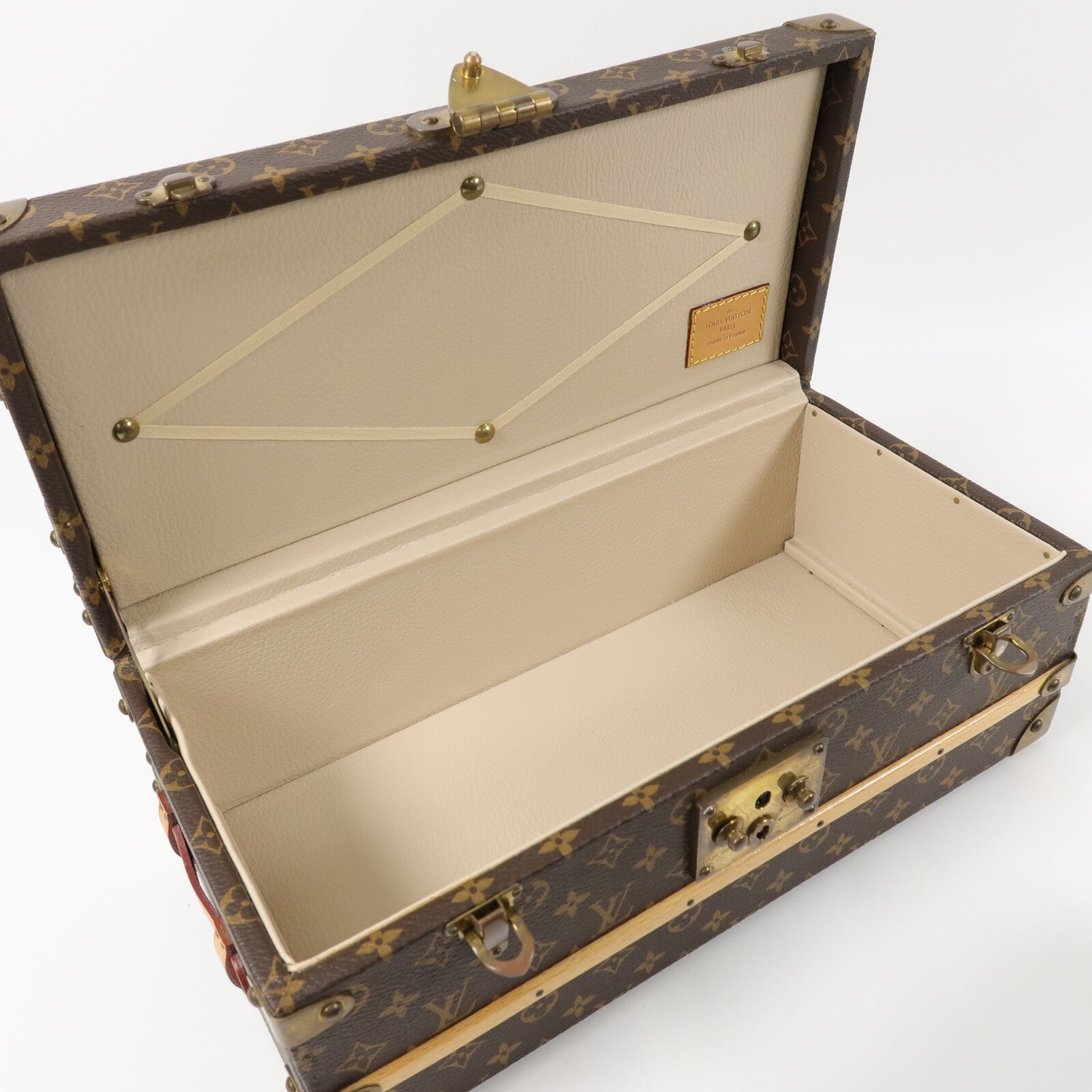 LOUIS VUITTON Monogram Malle Fleurs Travel Case