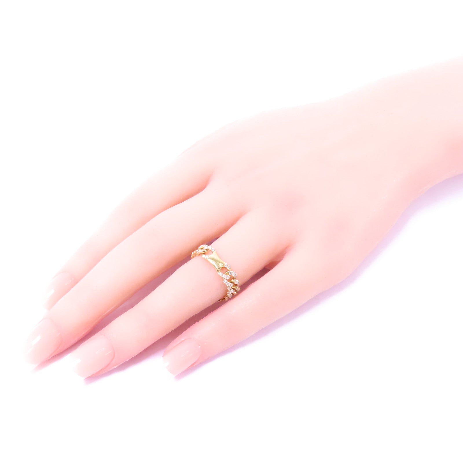 JEWELRY 18K黄金Diamond Ring 0.71ct鑽石戒指US#6.25