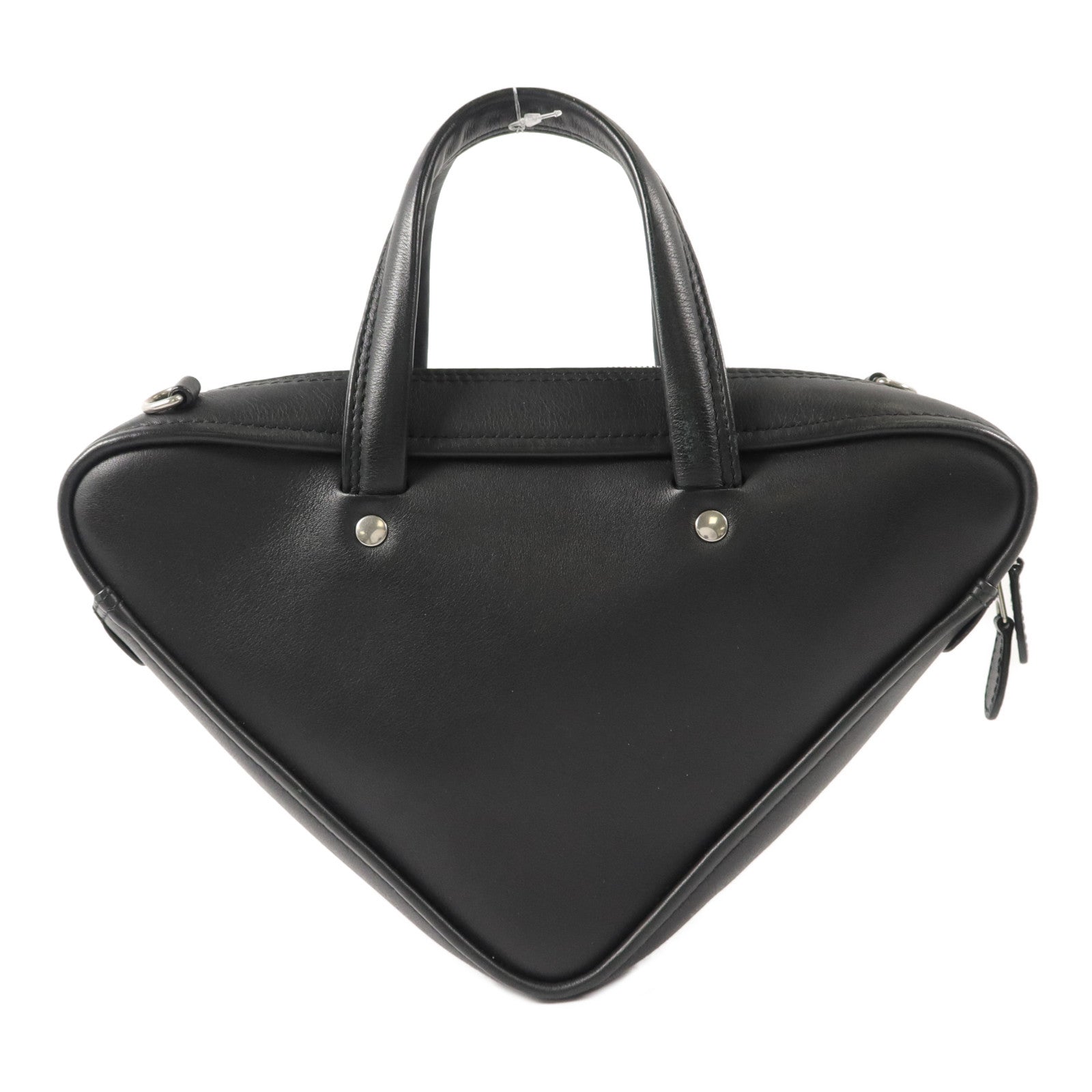 BALENCIAGA 牛皮皮革Triangle Duffle XS手挽肩背兩用袋