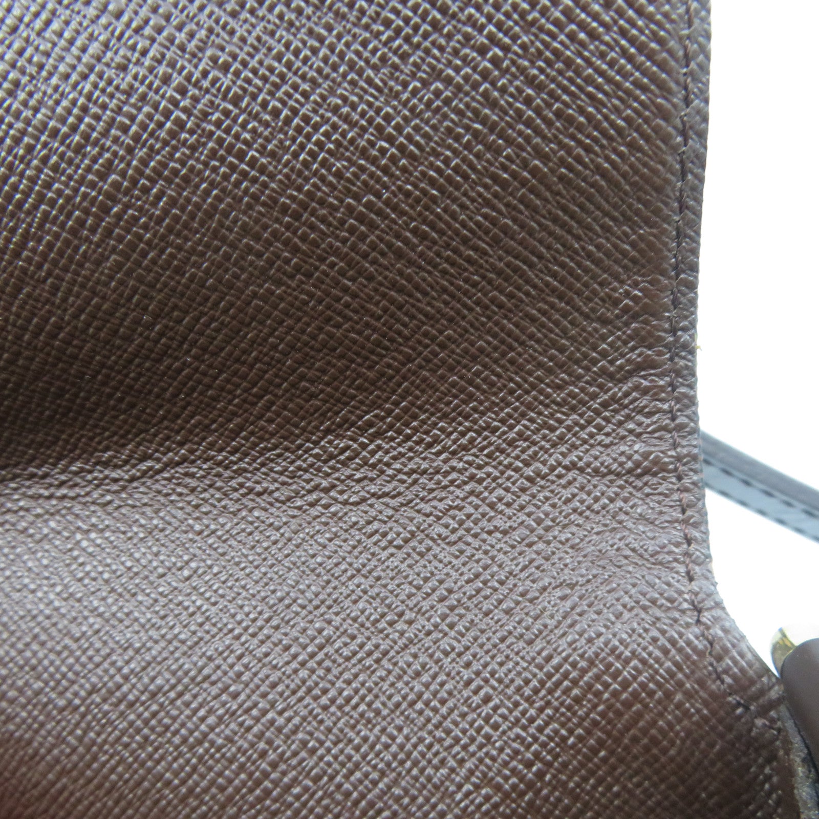 LOUIS VUITTON Damier Shoulder Bag金扣肩背袋啡色