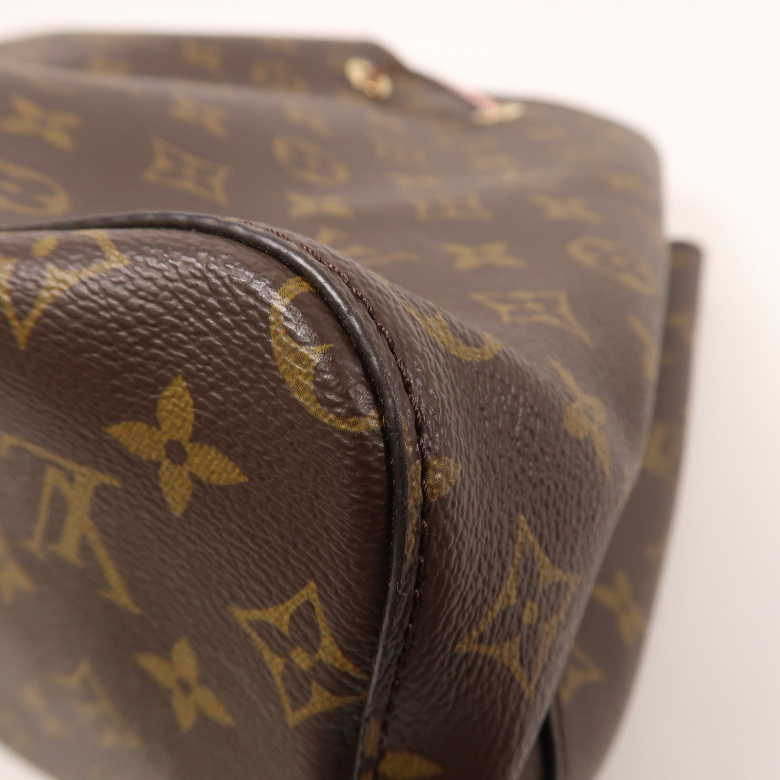 LOUIS VUITTON LV GHW Neo Noe 2way Shoulder Bag M44022 Monogram Brown Pink